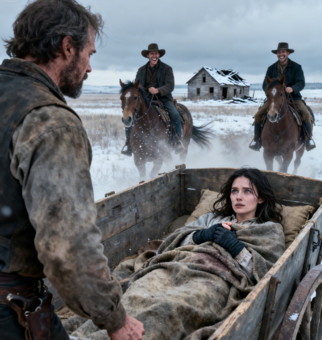 They Sent Him a Woman as a Joke — He Saw Something No One Else Did…  The joke arrived in the back of a wagon.