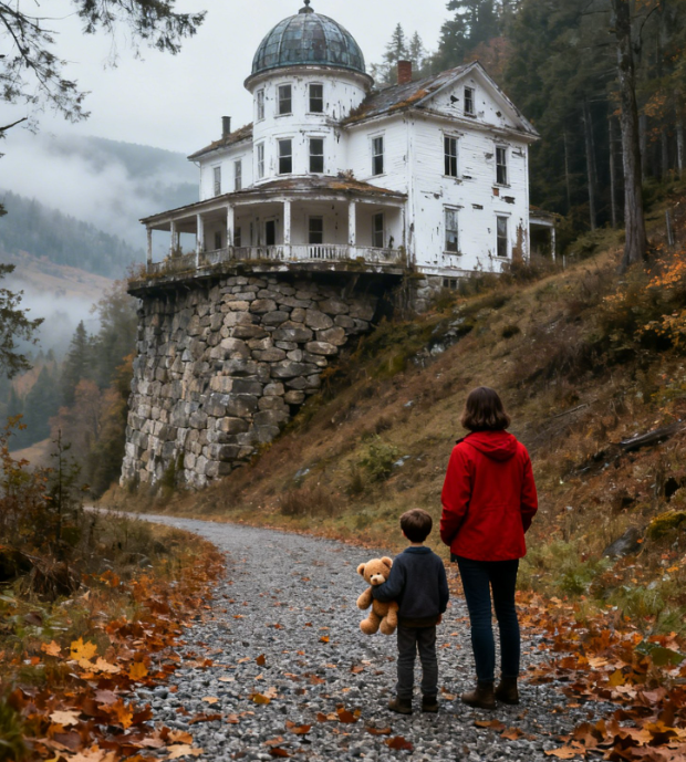 A Broke Single Mother Inherited a House Buried in the Hillside—The Hidden Rooms Rewrote Her Family’s Fate