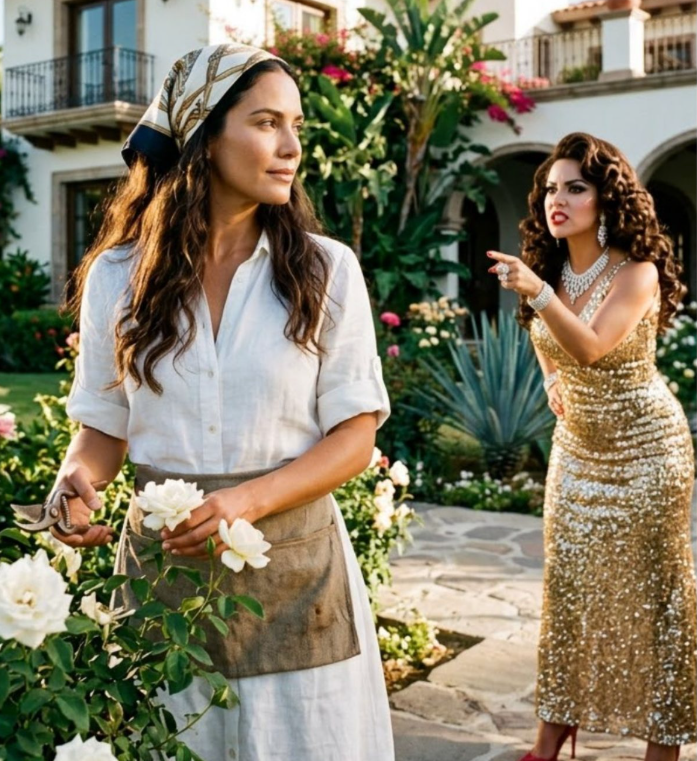 MY EX-HUSBAND’S NEW WIFE SHOWED UP AT MY FATHER’S HOUSE WEEKS AFTER HIS FUNERAL AND SAID, “START PACKING”—SO I LET HER TALK… RIGHT UP UNTIL SHE MADE THE ONE MISTAKE THAT WAS ABOUT TO RUIN HER