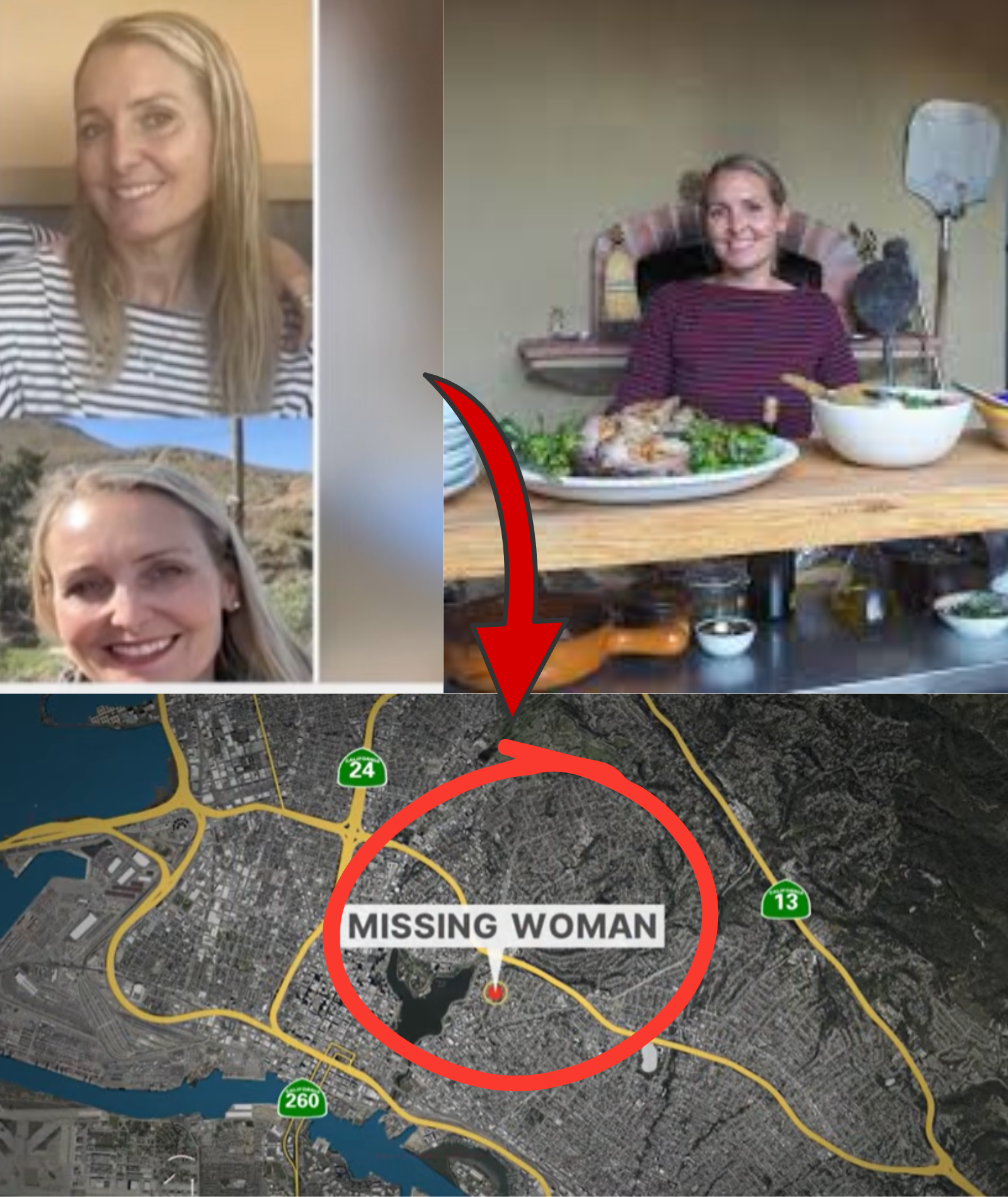 LATEST: Police review BART surveillance footage to track down a SUSPECT in the disappearance of café owner Amy Hillyard in Oakland; the SUSPECT is a MAN