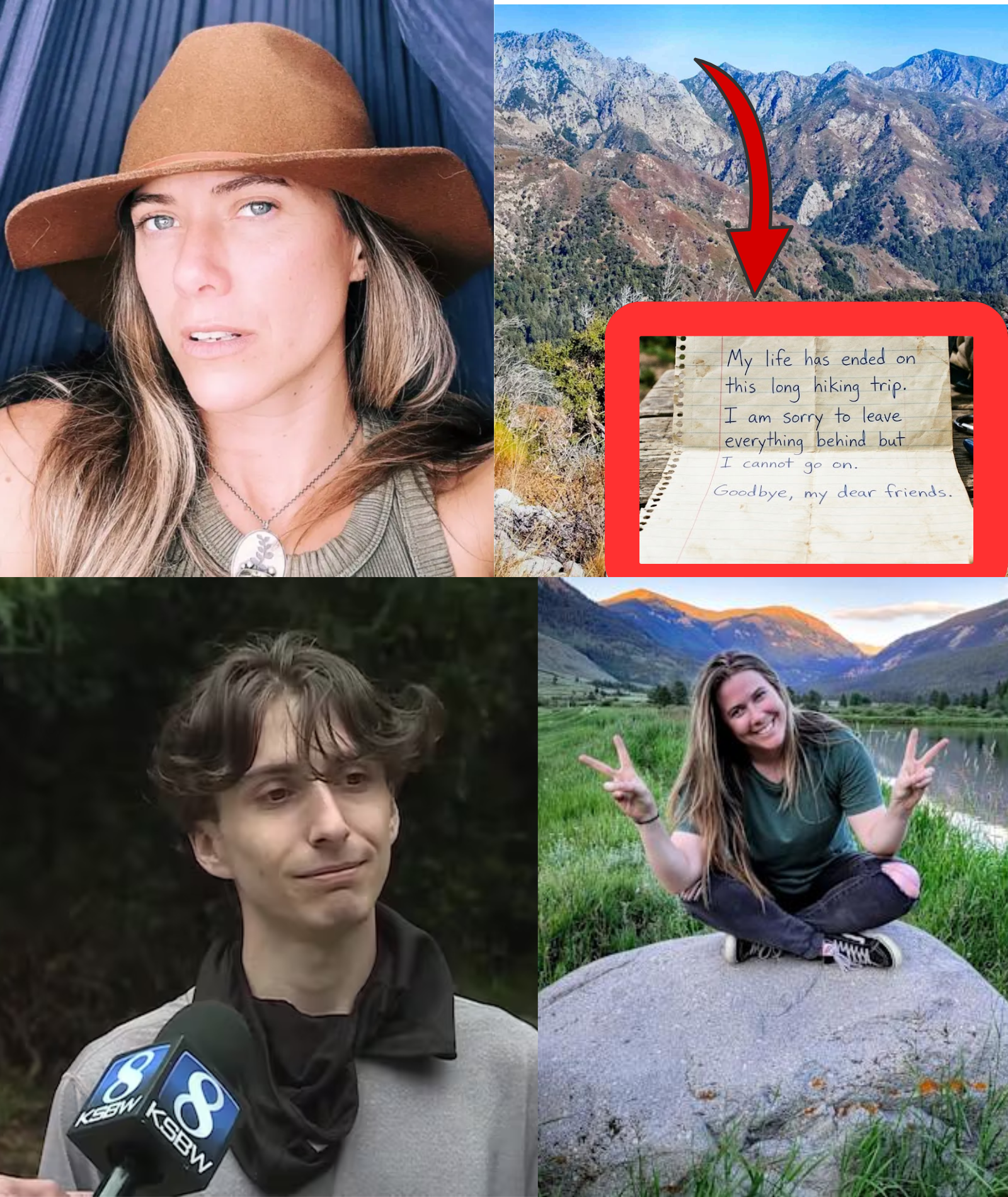 LATEST: Mysterious 26-Word Letter Found on WOMAN Along FAMOUS TRAIL Finally POINTS TO THE KI;L;ER