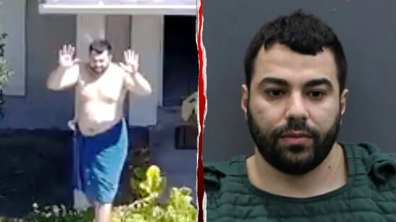 Abugharbieh was arrested by SWAT officers at his home wrapped only in a blue towel, holding something that greatly angered the victim’s family… 👇👇