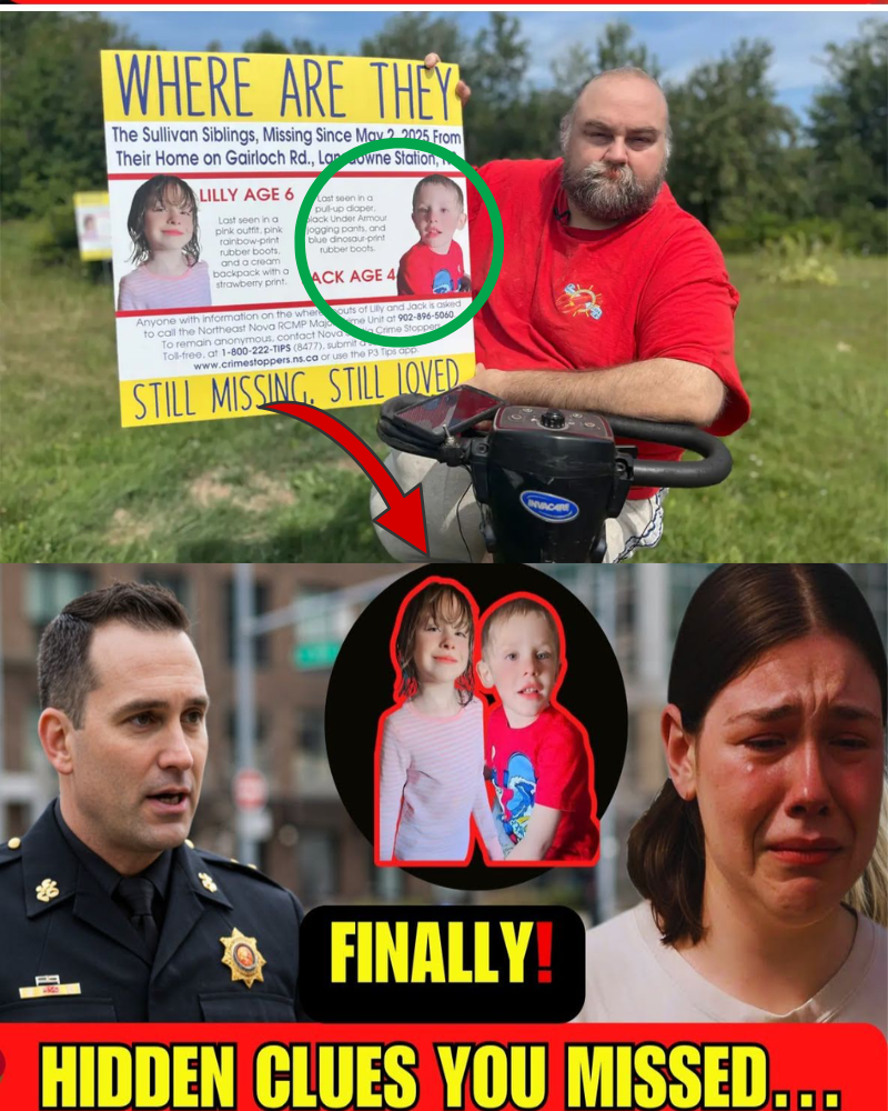 THE TRUTH AFTER MORE THAN 10 YEARS: The disappearance of Lilly Sullivan and Jack Sullivan in Pictou County, Nova Scotia, unexpectedly took a new turn when two pieces of the same pink blanket were found 7km apart — one in a household trash can, the other hanging deep in the woods.