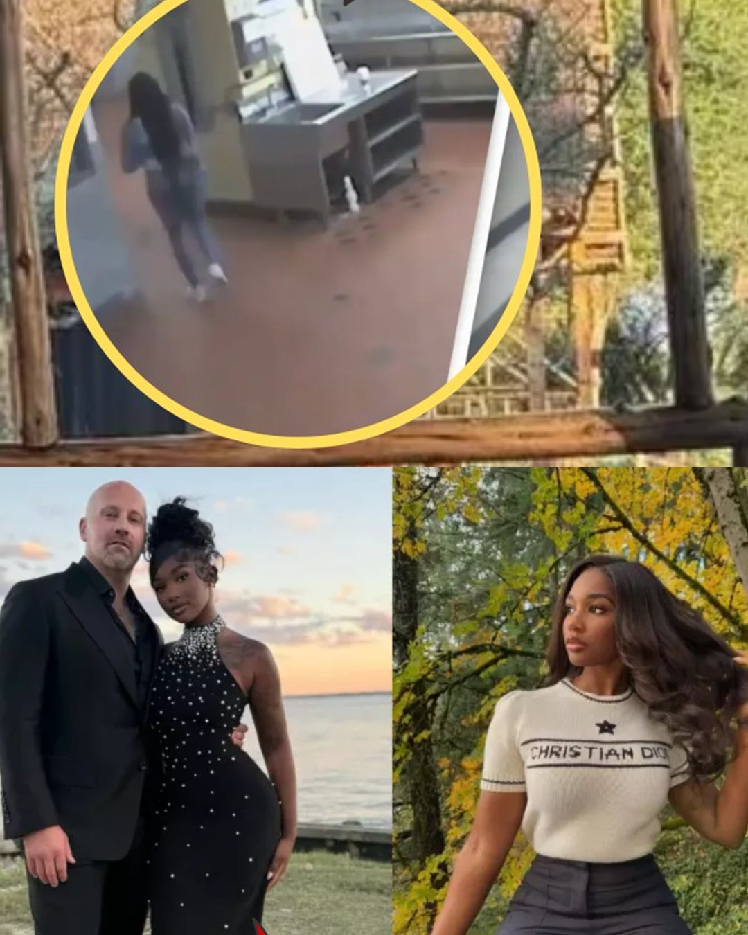 CCTV footage shows Ashlee Jenae returning to room 307 alone during her trip with Joe McCann