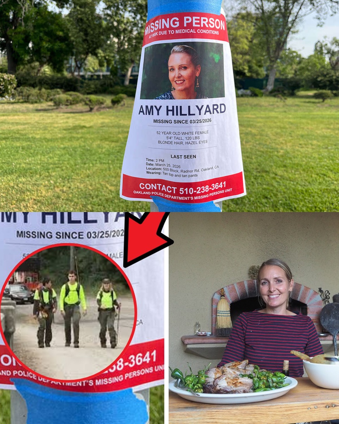Authorities have just announced a shift in the search for Amy Hillyard (52 years old). Due to serious health issues, the police believe she is no longer able to survive. The focus of the rescue team has now shifted from saving a person to searching for the victim’s body