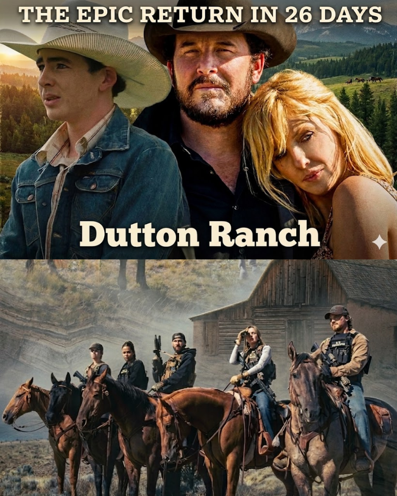 ONLY 26 DAYS LEFT — *DUTTON RANCH* SEE THE SCENT OF WAR BEFORE IT EVEN AIRS