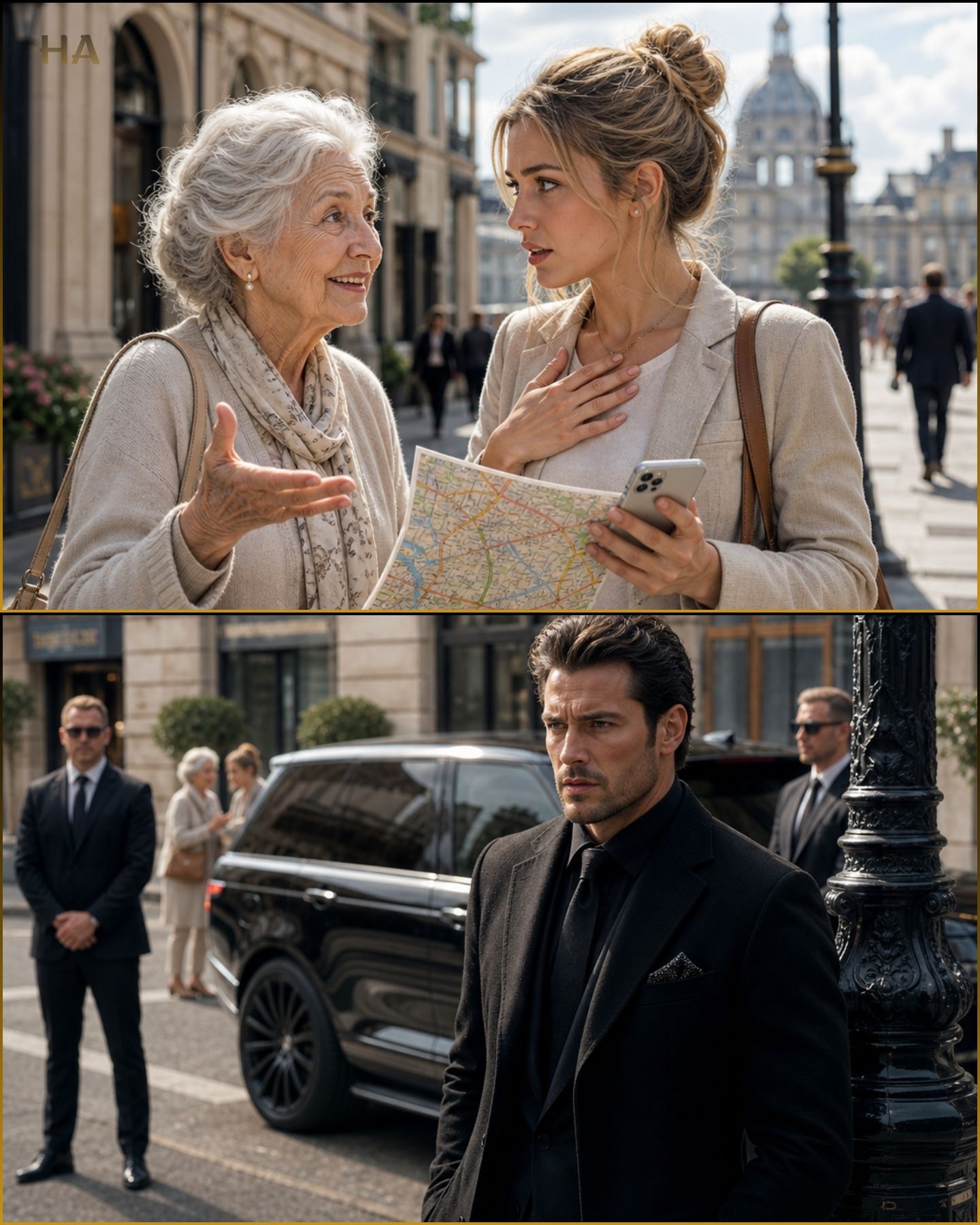 A Stranger Helped an Old Woman Find Her Way… Then Discovered Who Her Grandson Really Was Elena didn’t plan to stop.