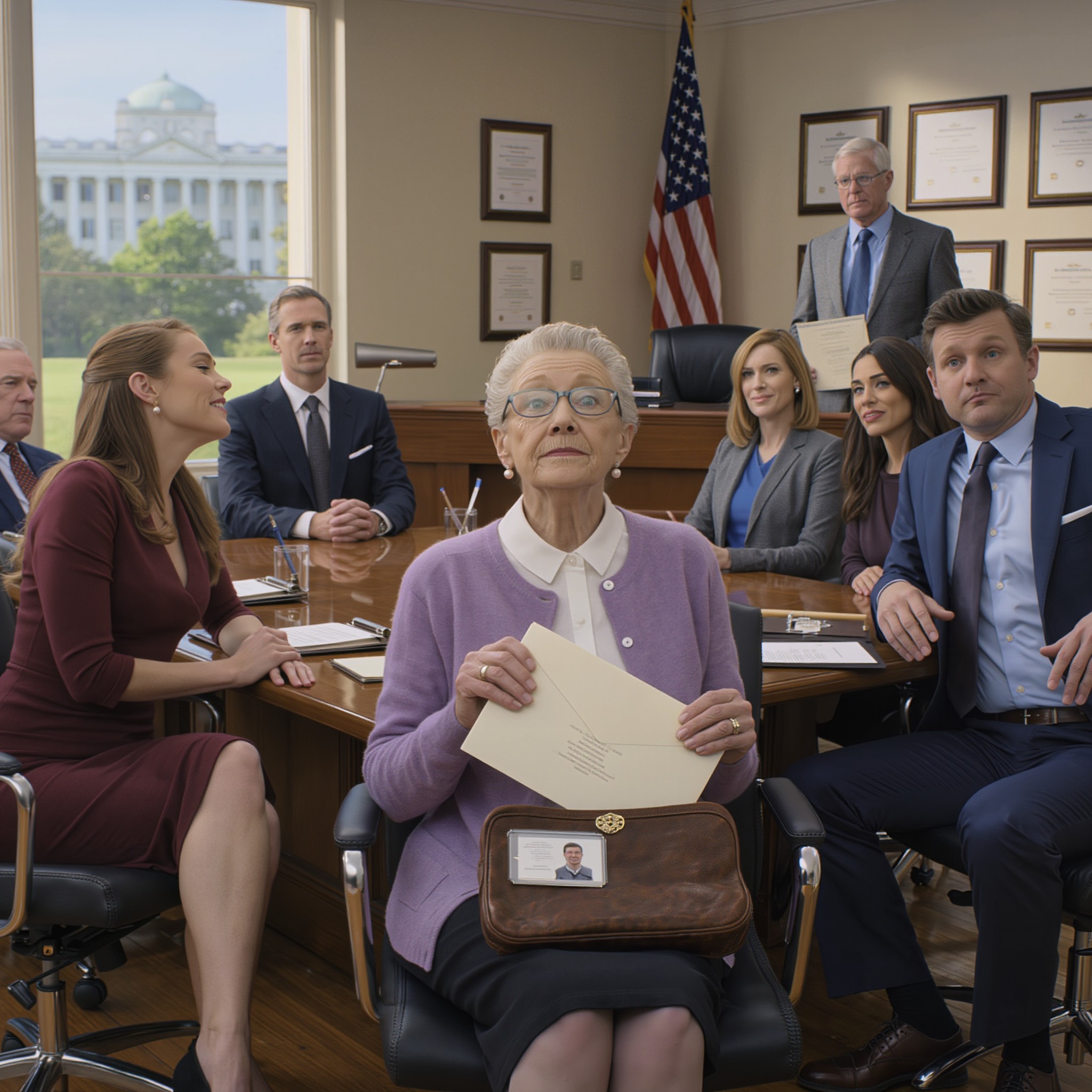 AT THE NOTARY OFFICE, MY DAUGHTER-IN-LAW WHISPERED, “ONCE SHE SIGNS, THE HOUSE IS OURS” — BUT THE ENVELOPE I PULLED FROM MY PURSE CHANGED EVERYTHING…