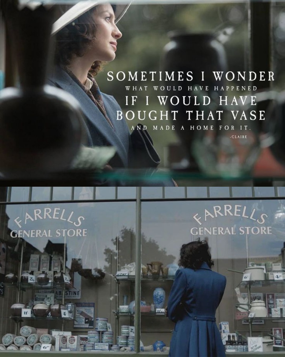 The blue vase in Outlander turned out to be more than just a decorative item.