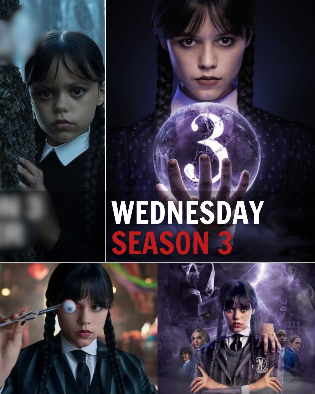 INTERNET BREAKING: THE FIRST TRAILER FOR ‘WEDNESDAY’ SEASON 3 JUST DROPPED — AND ABSOLUTELY EVERYTHING IS TURNED UPSIDE DOWN!
