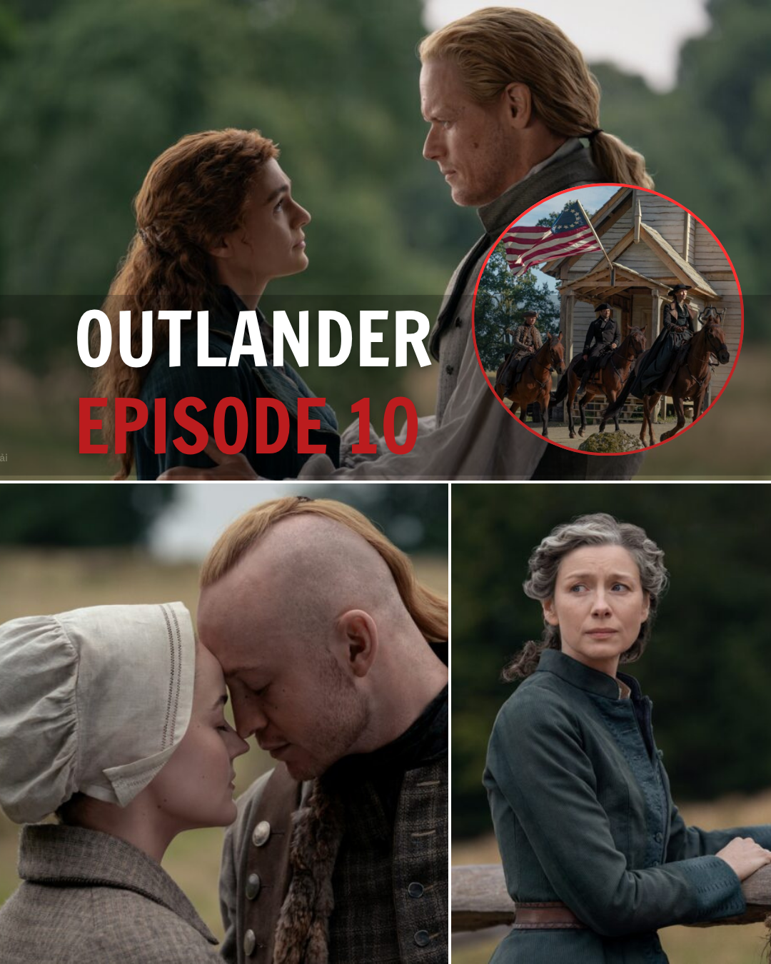 ‘Outlander’ Series Finale: Claire & Jamie Share an Emotional Kiss