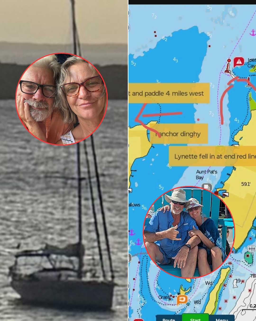 Mystery Vessel: Authorities believe Lynette Hooker could still be alive, focusing on a suspicious sailboat