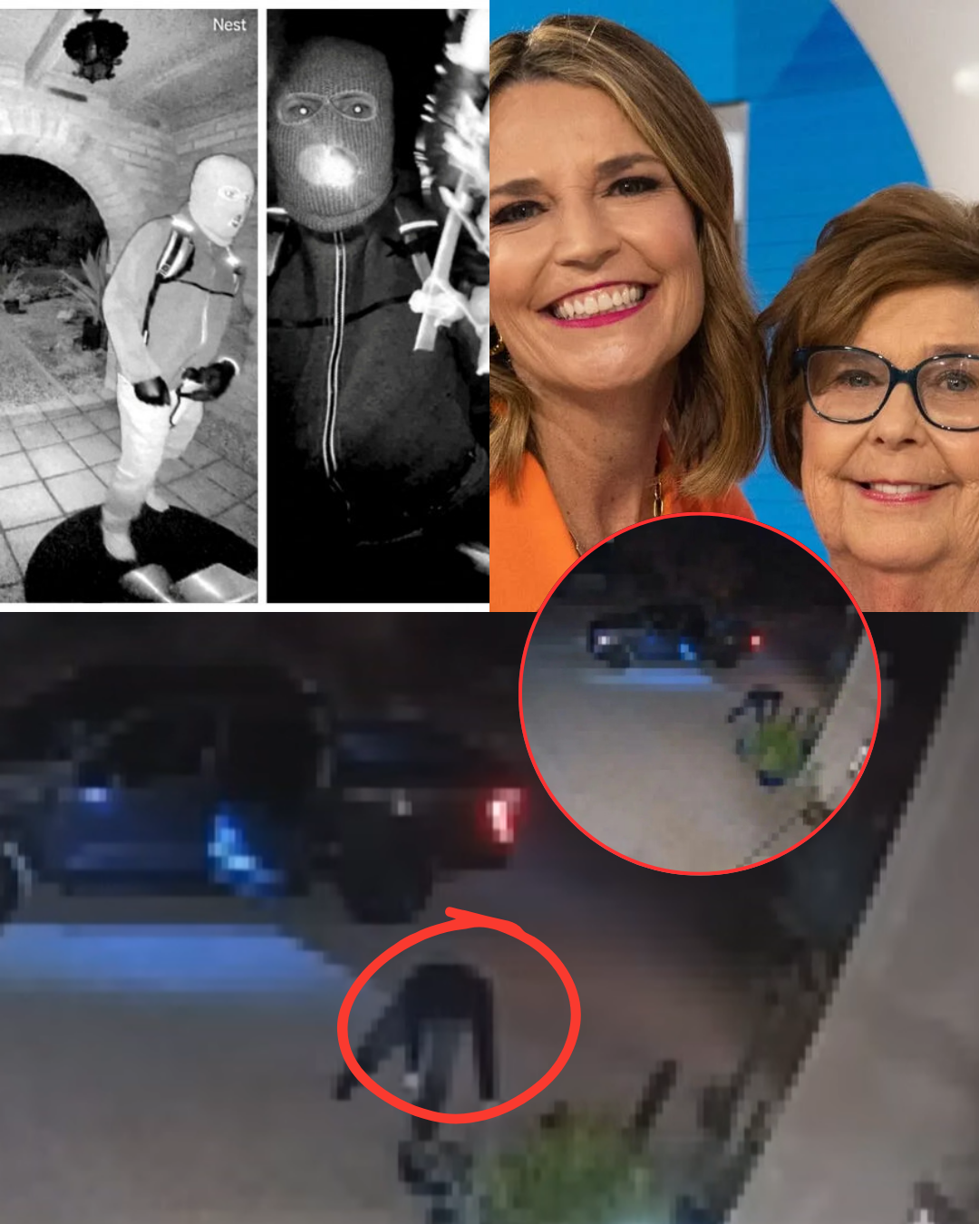 Case Development: Authorities are reviewing new footage showing a masked man in the area connected to Savannah’s mother in the Nancy Guthrie case