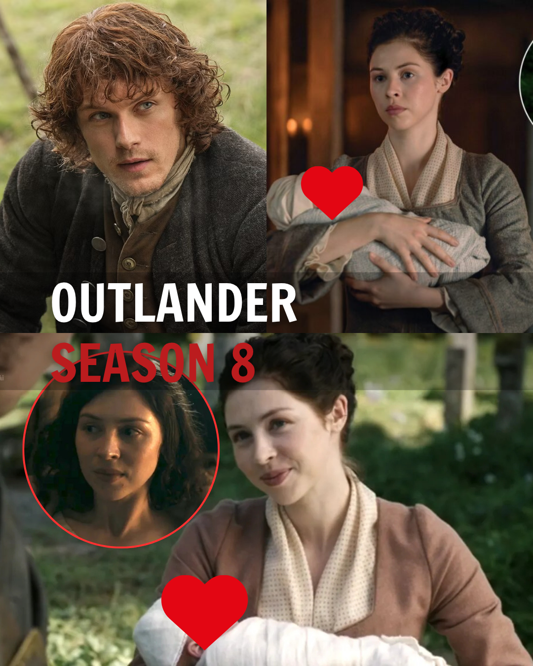 SH0CKING OUTLANDER THEORY: COULD JULIA’S BABY ACTUALLY BE CLAIRE’S LONG-LOST BROTHER?