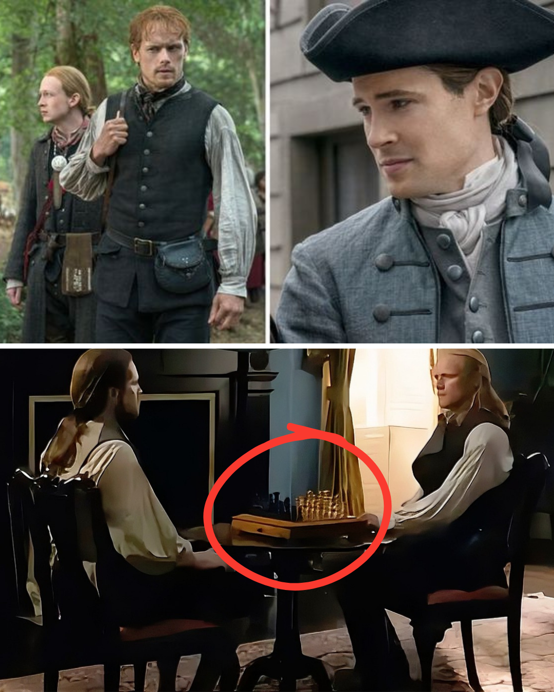 “THE CHESS GAME WAS NEVER REALLY ABOUT CHESS… IT WAS JAMIE AND LORD JOHN FINALLY UNLEASHING YEARS OF PAIN, LOVE, AND REGRET.”