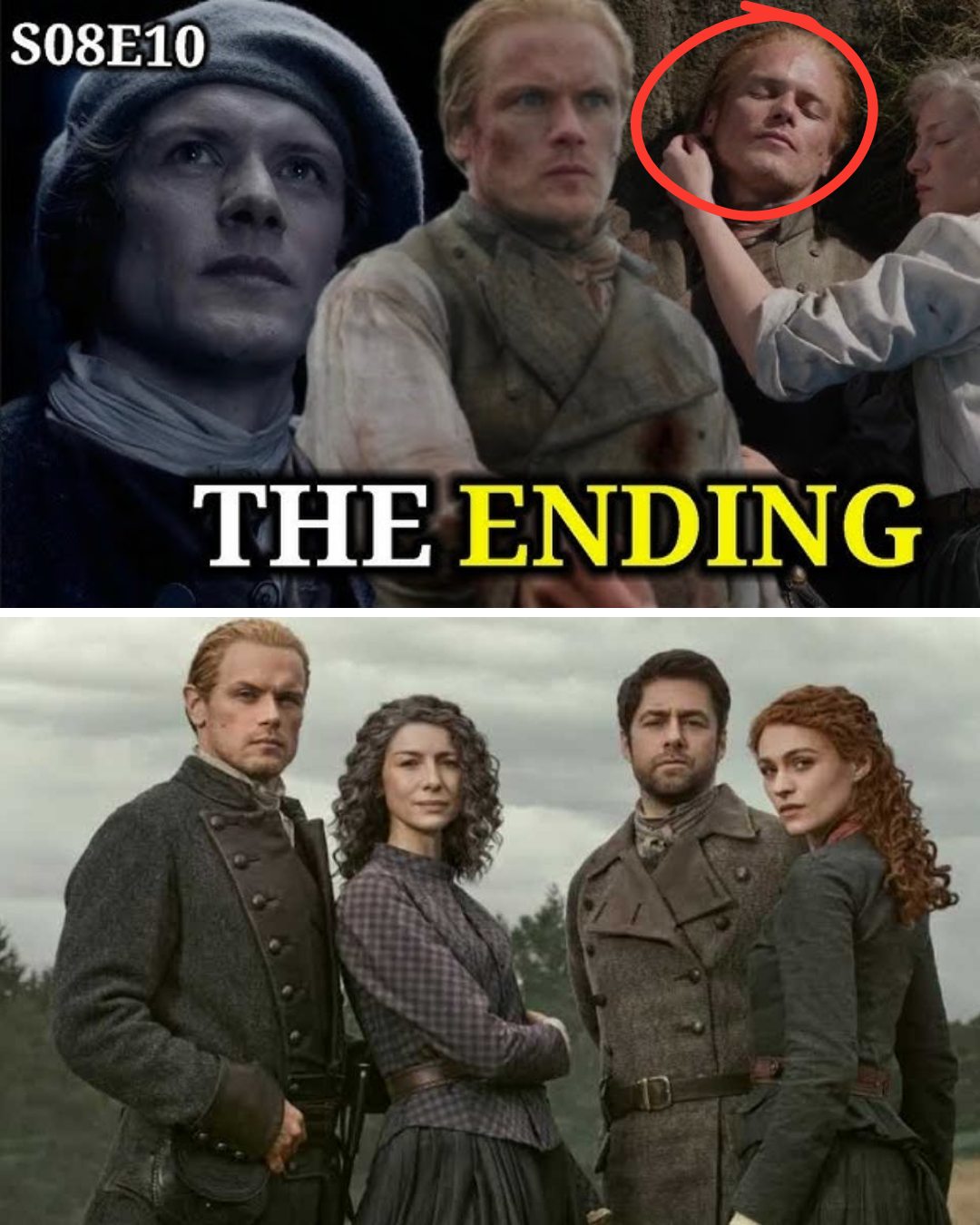 “OUTLANDER” SEASON 8 FINALE LEAK JUST SHOCKED FANS — Jamie Fraser Dies… But Claire’s Next Move May DESTROY Time Itself.