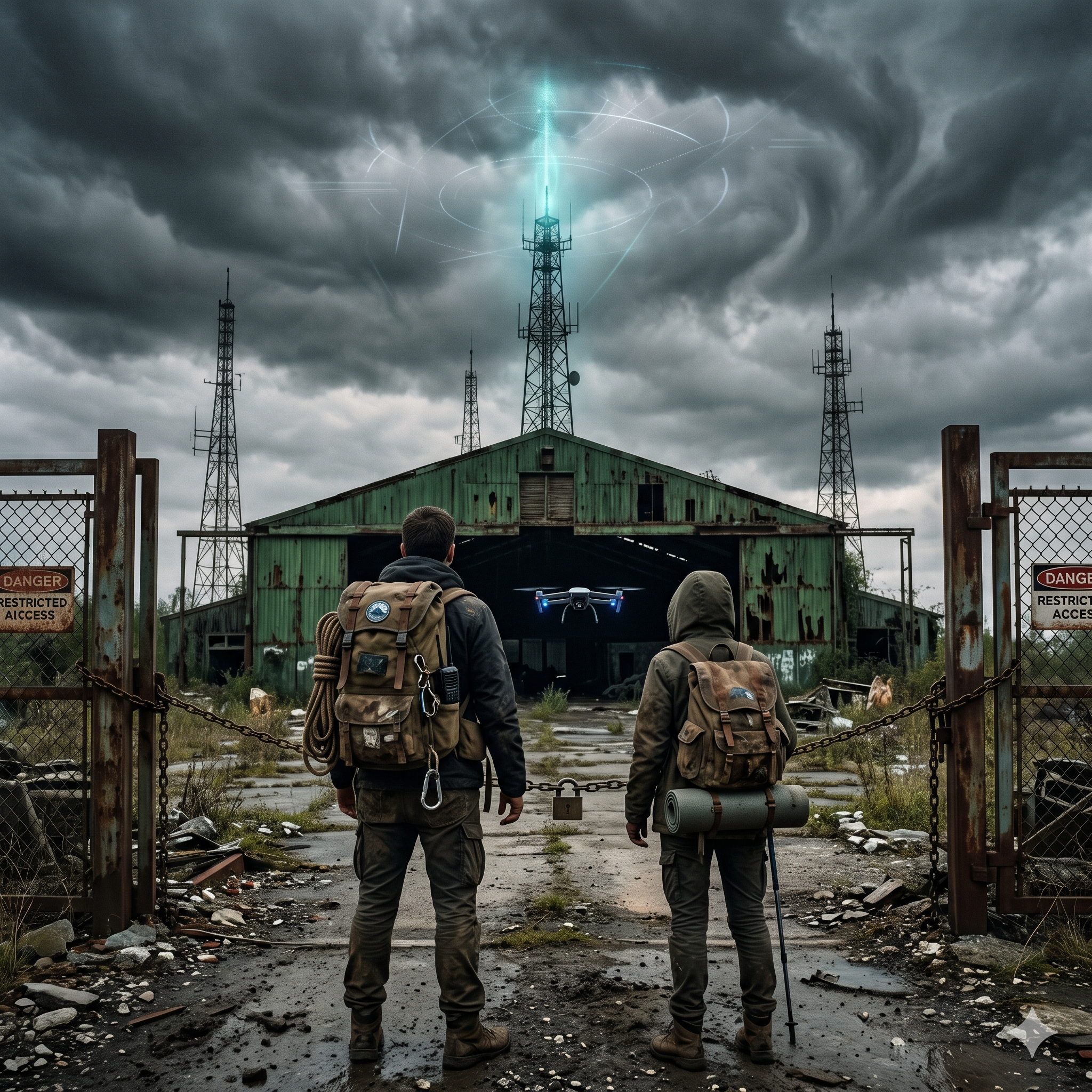 Two Orphan Sisters Inherited 500 Acres — But the Abandoned Military Base Was Never Truly Empty