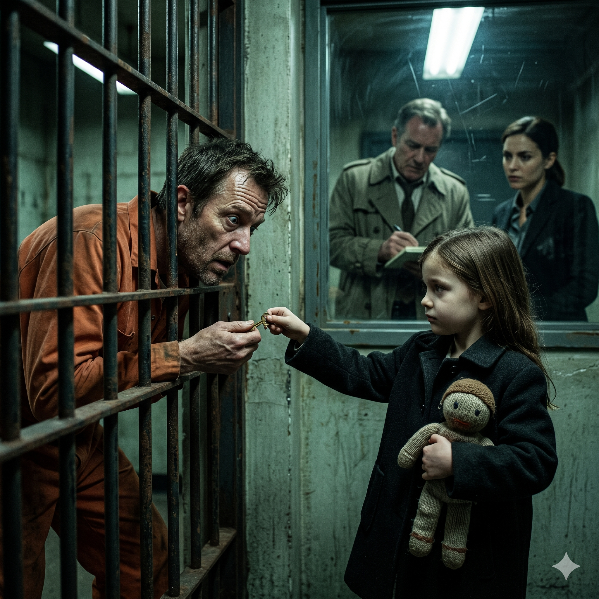 THE CONDEMNED MAN ASKED TO SEE HIS DAUGHTER… THEN SHE WHISPERED WHERE HER MOTHER HID THE KEY