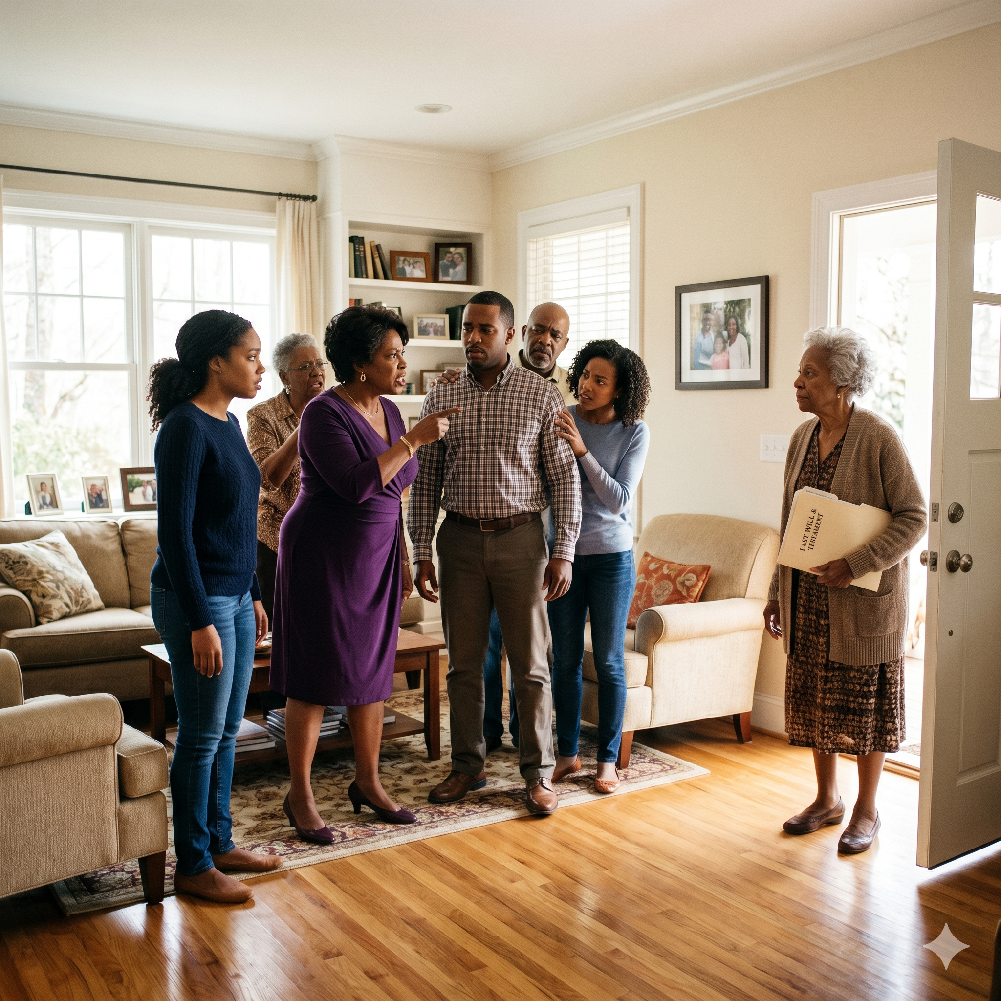 My Husband’s Family Claimed I Stole Grandma’s Will… Then Grandma Walked Into the Room