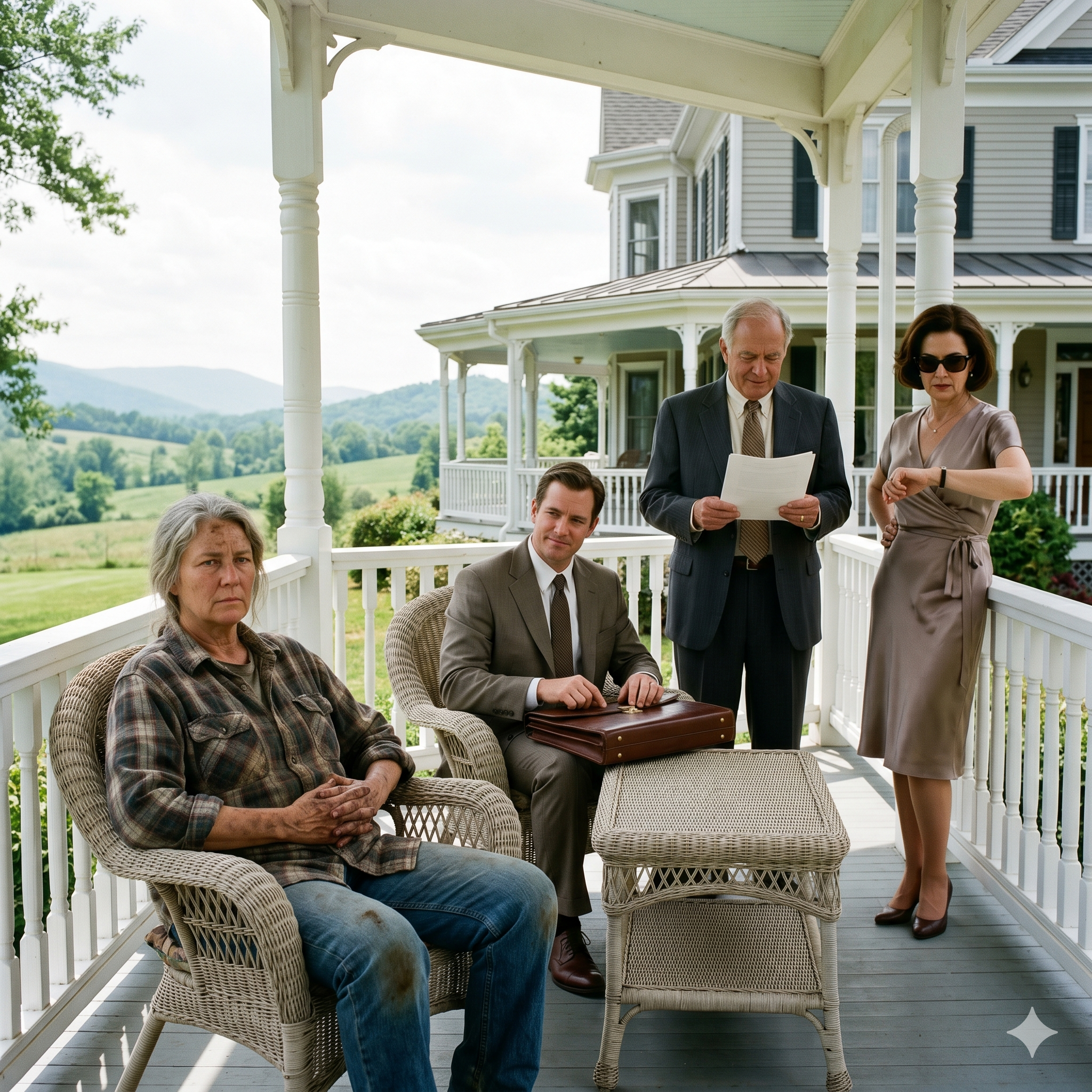 She Was Left the Useless Orchard… Then a Wine Company Realized the Trees Were Worth More Than the Mansion