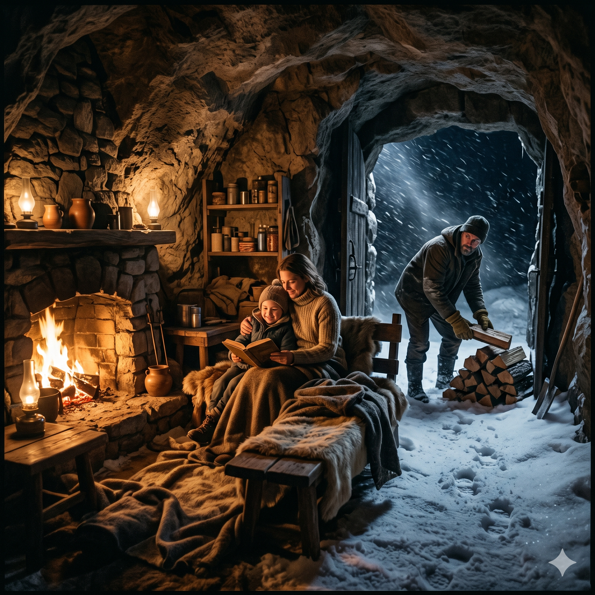 THE FAMILY MOCKED HER INHERITANCE… UNTIL THE CAVE BECAME THE ONLY WARM PLACE LEFT