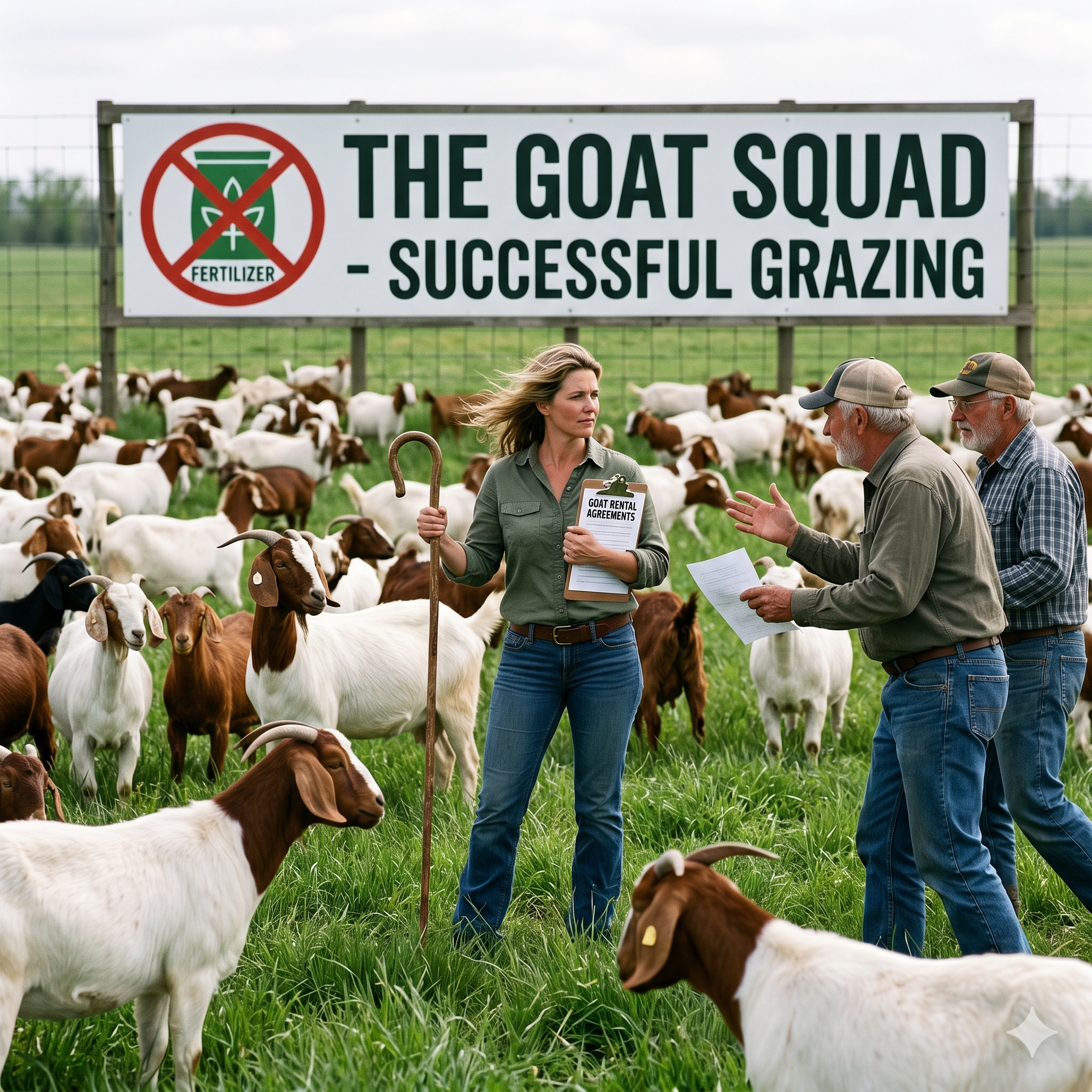 She Canceled the $70,000 Fertilizer Order and Bought 400 Goats