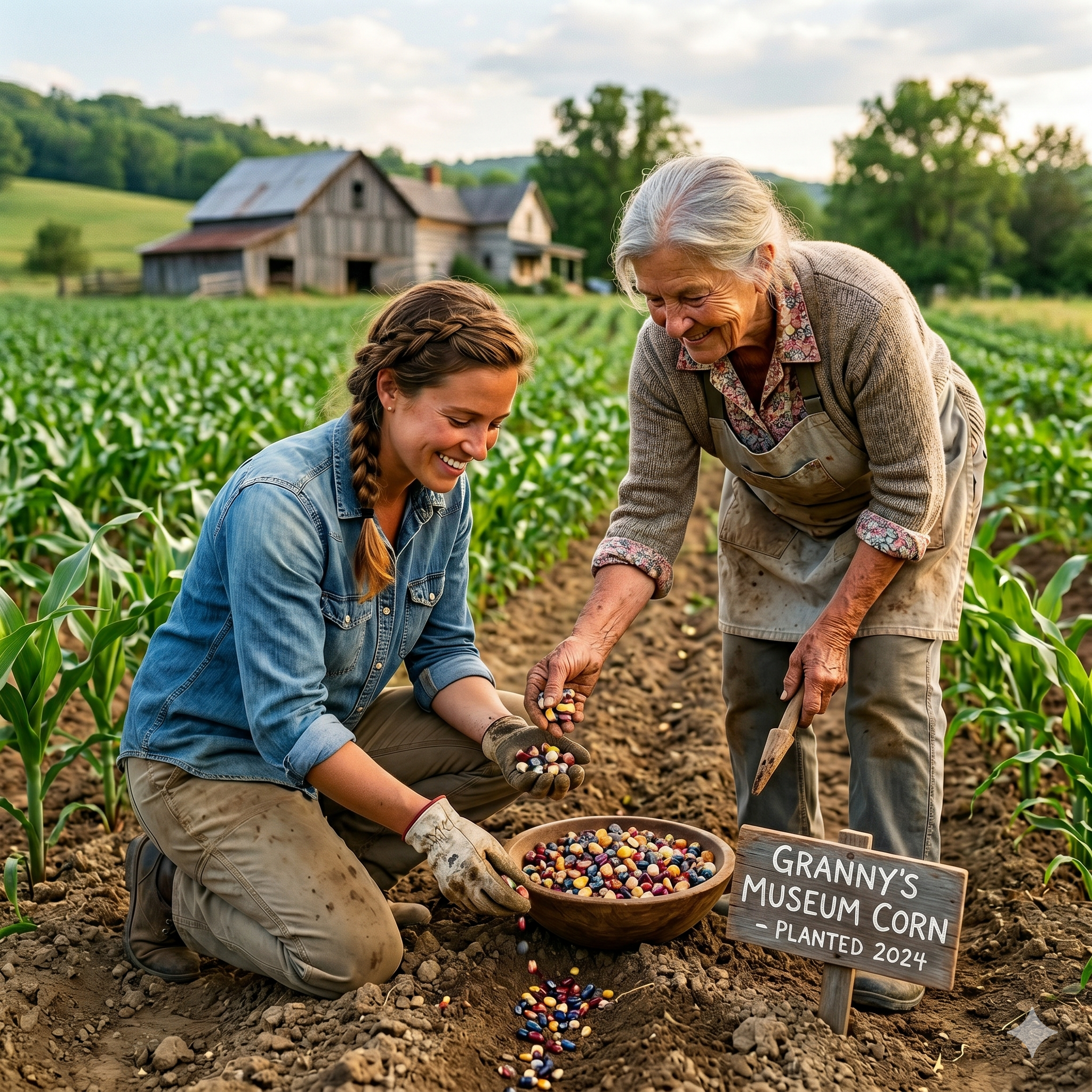 She Refused Hybrid Seed and Planted Her Grandmother’s “Museum Corn”