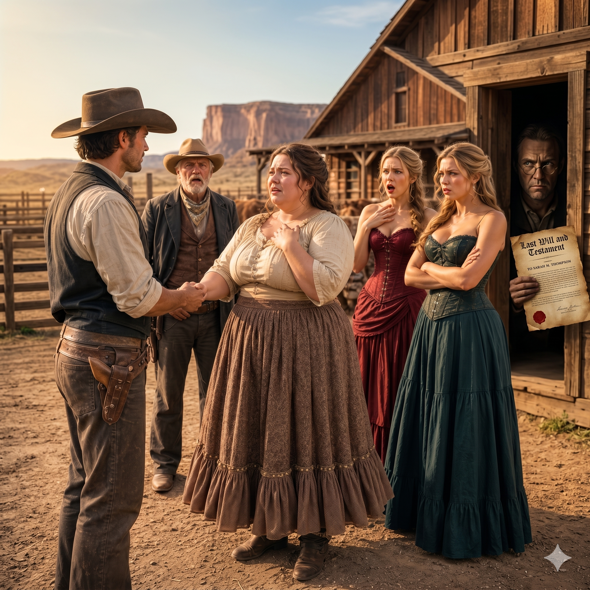 TAKE THE FAT ONE.” THE COWBOY’S ANSWER MADE THE ENTIRE ROOM LAUGH… UNTIL HE REVEALED THE REAL REASON HE CHOSE HER.