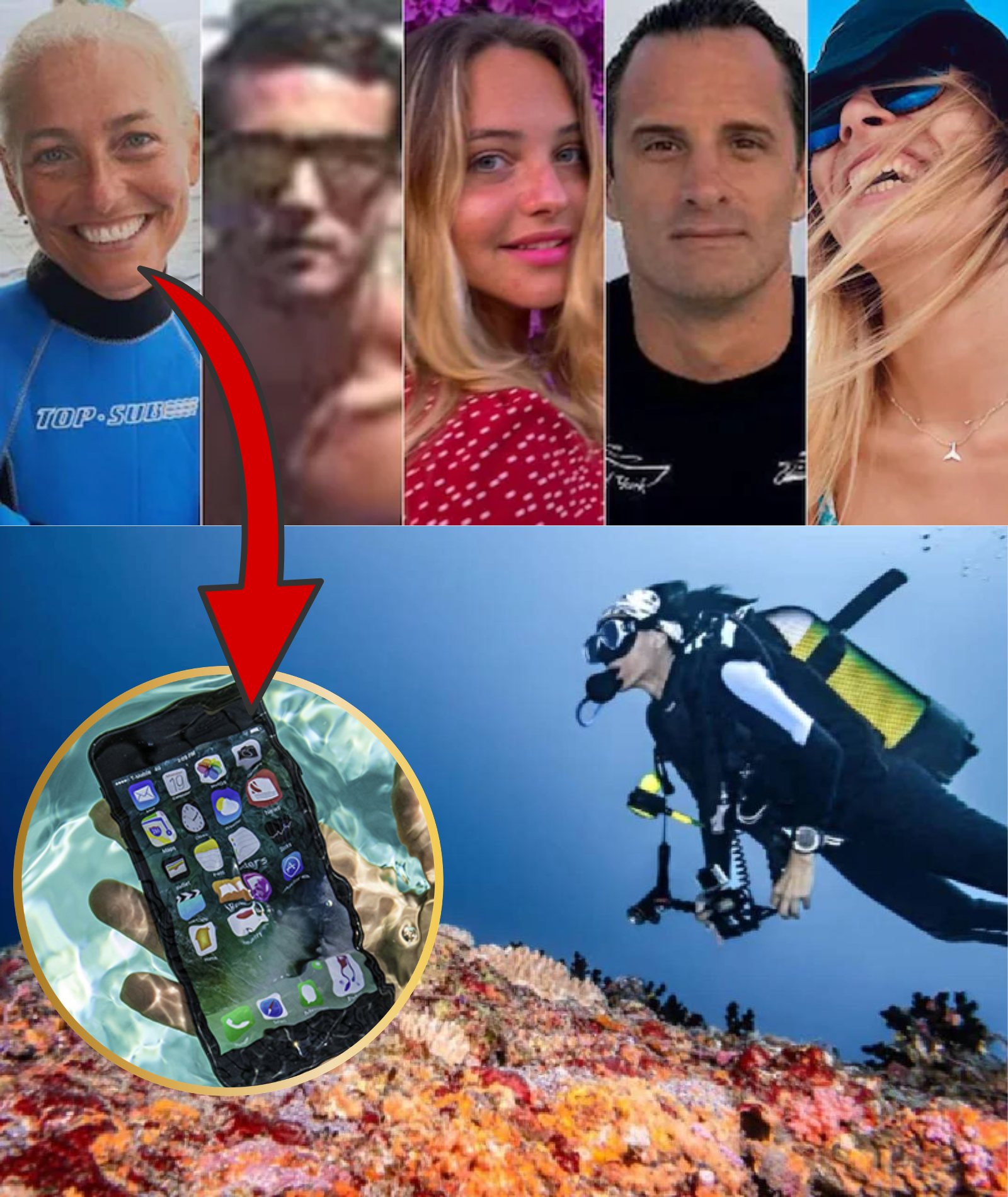 UPDATE 3 MINUTES AGO: Divers Searching for the Bodies of 5 Missing Italians Discovered a Phone Inside the Cave — Investigators Recovered a 33-Minute Video Filled with Screams