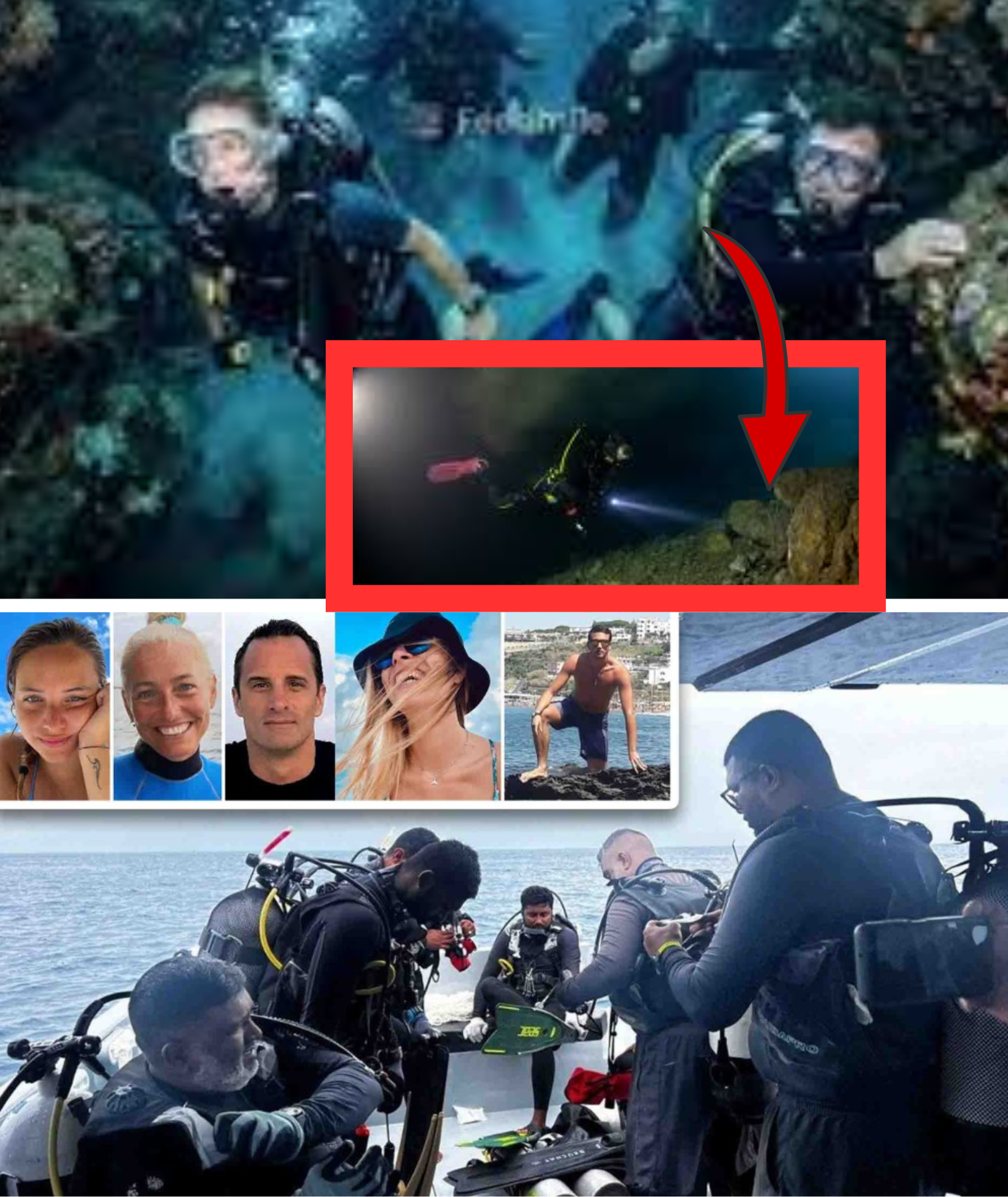 THE “SHARK CAVE” MYSTERY SHOCKS THE MALDIVES: Human Skeleton Found After the Incident Involving 5 Divers, New Investigation Officially Begins