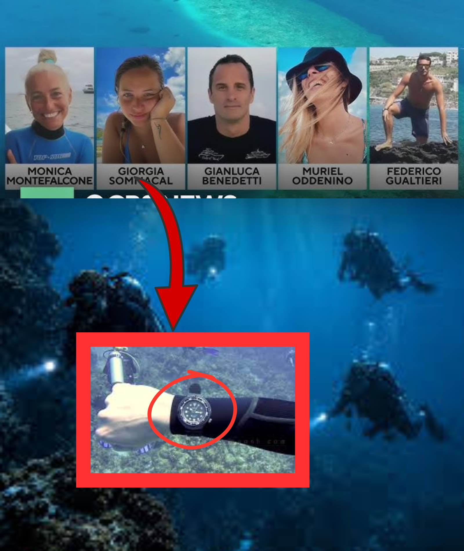 A 6-Minute Video Filled With Intense Arguments Was DISCOVERED After Police Recovered Data From a Victim’s Smart Diving Watch in the Case of 5 Italians Who Died Inside an Underwater Cave in the Maldives