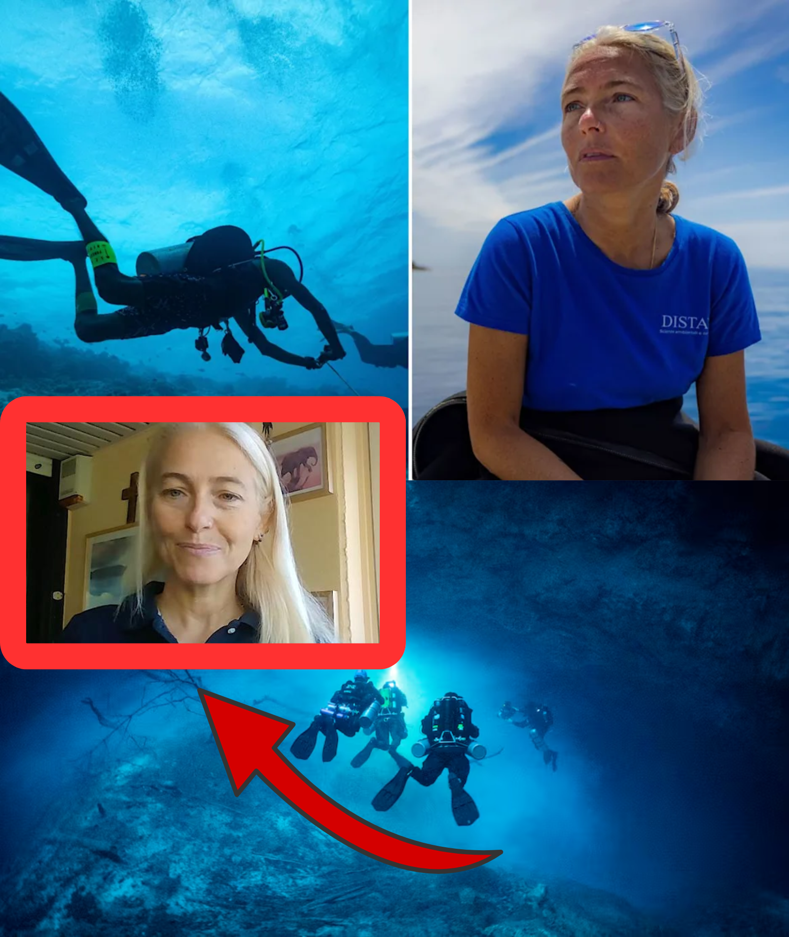 The final 12-word message of the Italian female diver hours before her death in the cave accident has revealed the entire truth — this was truly a premeditated murder case