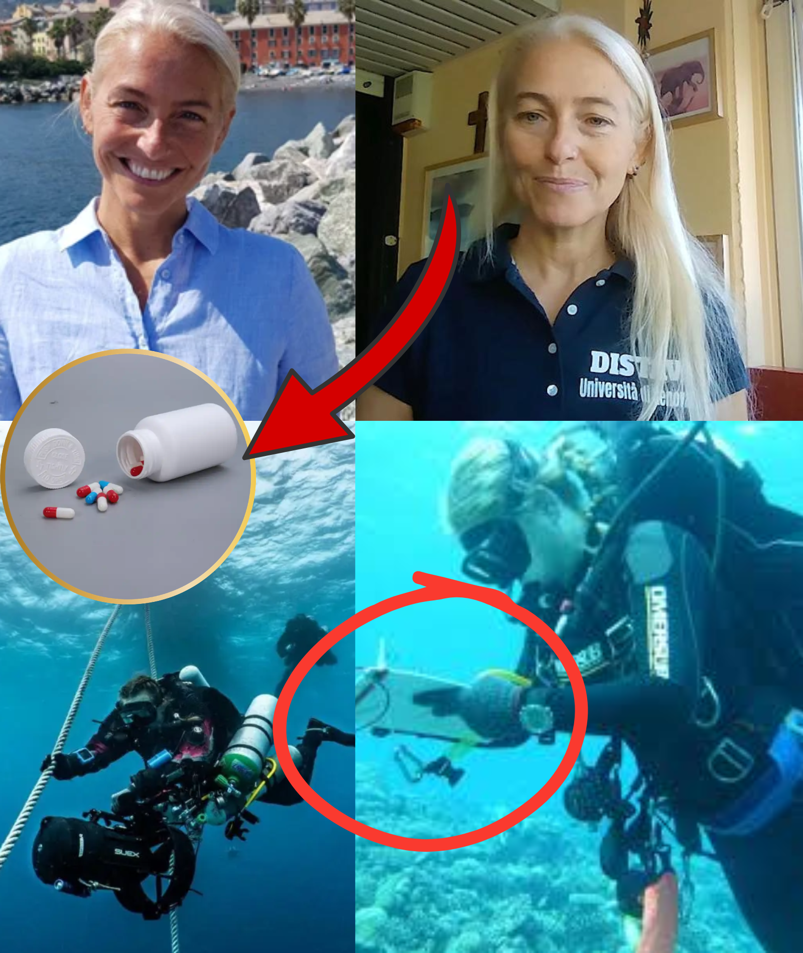 SHO;CKING DEVELOPMENT in the case of 5 divers who died in the Maldives: Authorities discovered partially used medication inside Monica Montefalcone’s backpack before the dive