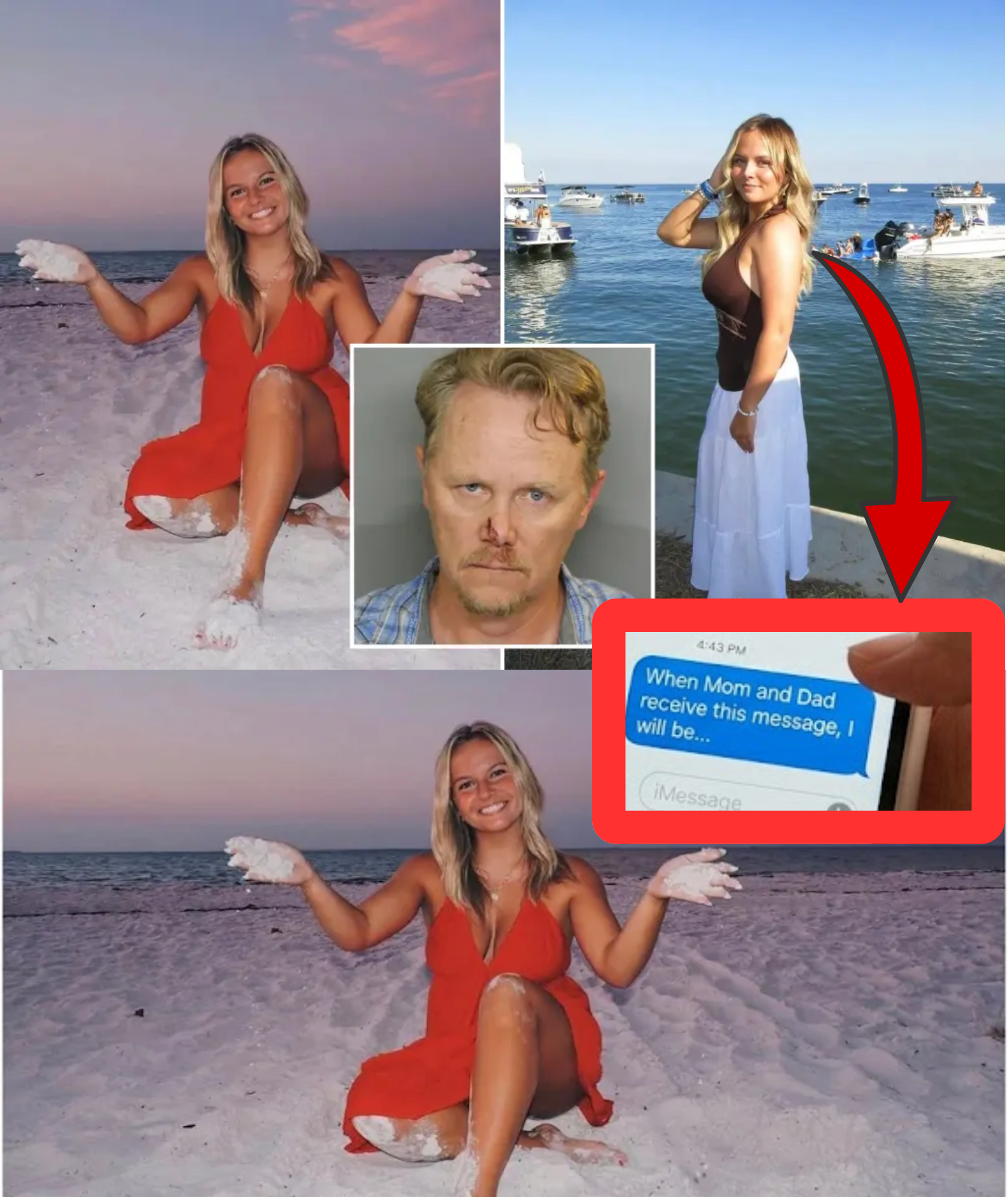 A Florida student sent a 12-WORD MESSAGE to her family before being killed by a drunk driver, and it is now considered evidence suggesting the crash was an intentional murder