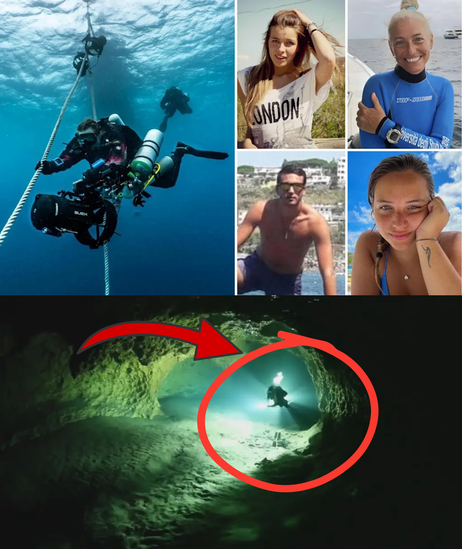 The Tragedy of 5 Italian Divers Killed in a Cave in the Maldives: The REAL REASON Why the Divers Descended Nearly 200 Feet While the Maximum Depth Allowed for Tourists Is Only 98 Feet Revealed โ THERE WAS A MALE GUIDE LEADING THE GROUP