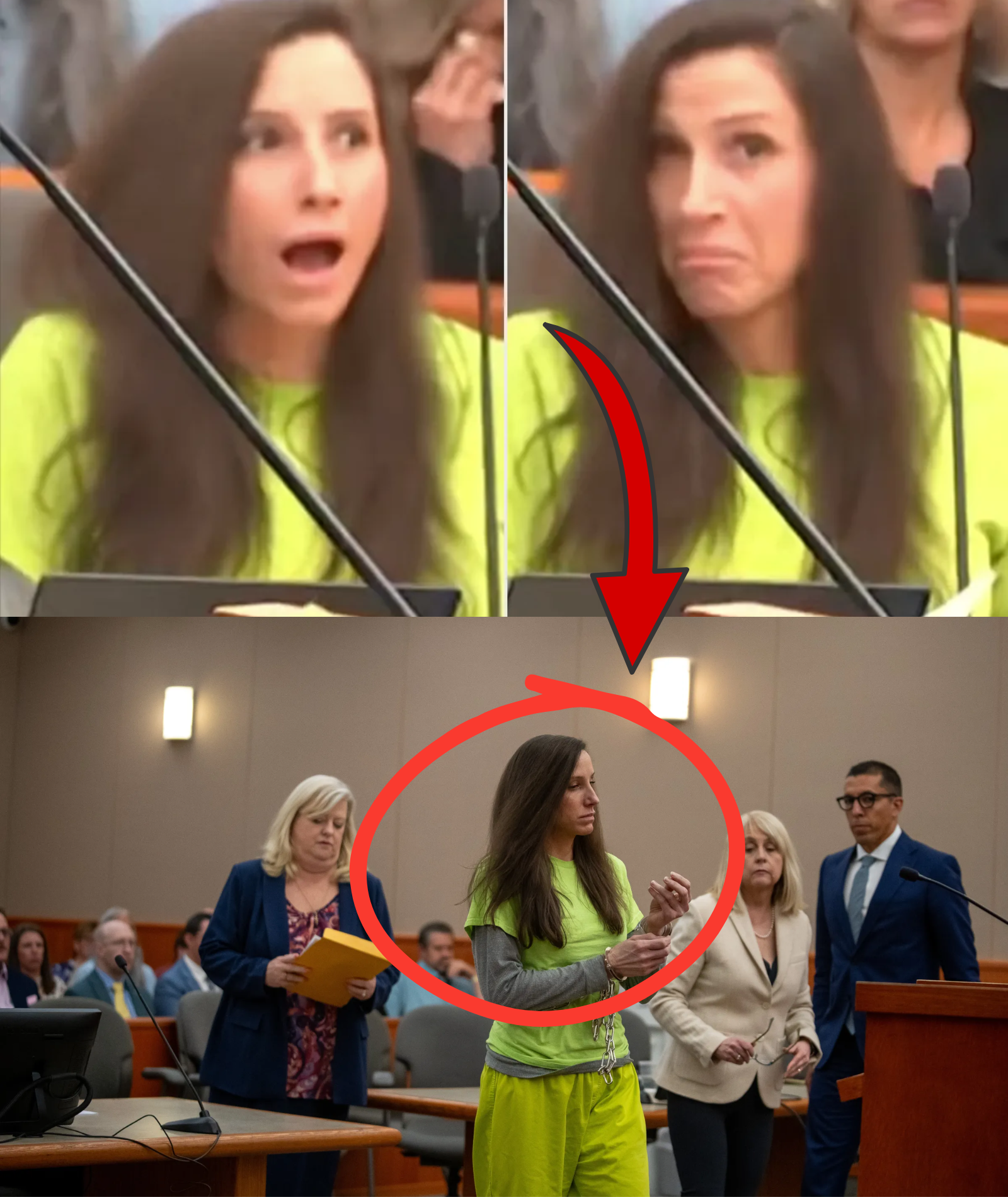 Courtroom in CHAOS as Kouri Richins LAUGHS after LIFE SENTENCE and delivers 5 haunting words — the truth behind her husband’s death questioned again