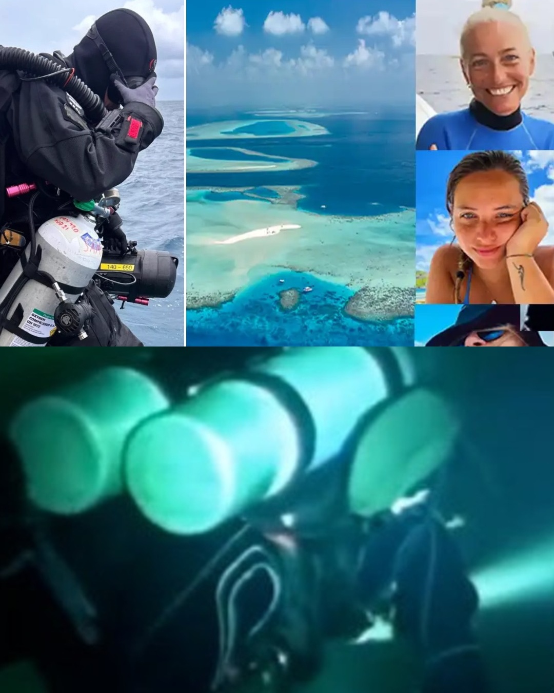 A close-up look at the haunting underwater cave that just claimed the lives of 5 divers in the Maldives