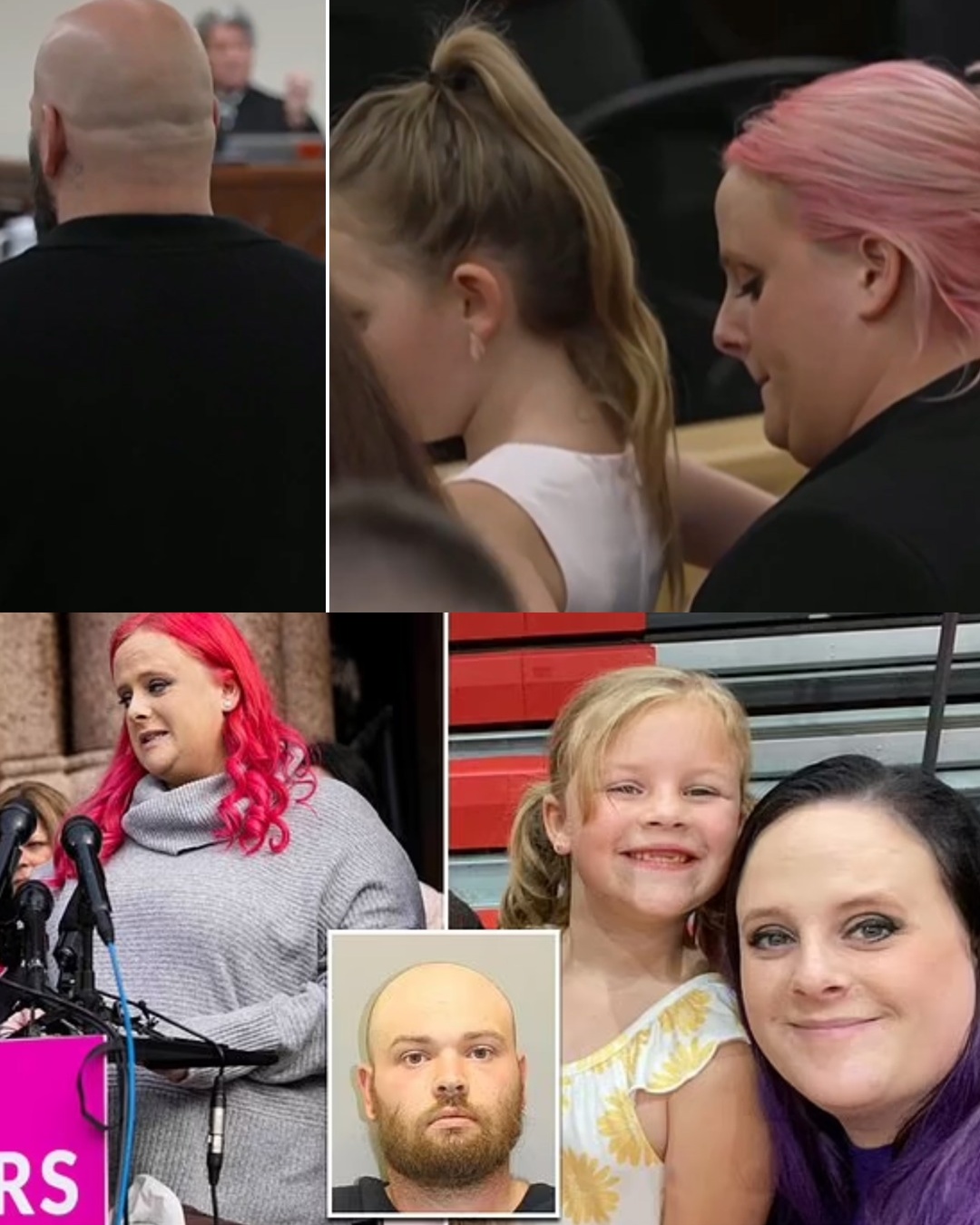 Maitlyn Gandy always appeared at every court hearing in pink—her daughter Athena’s favorite color. It was her way of keeping her daughter’s image alive. However, on the day of the final verdict, Maitlyn chose somber black