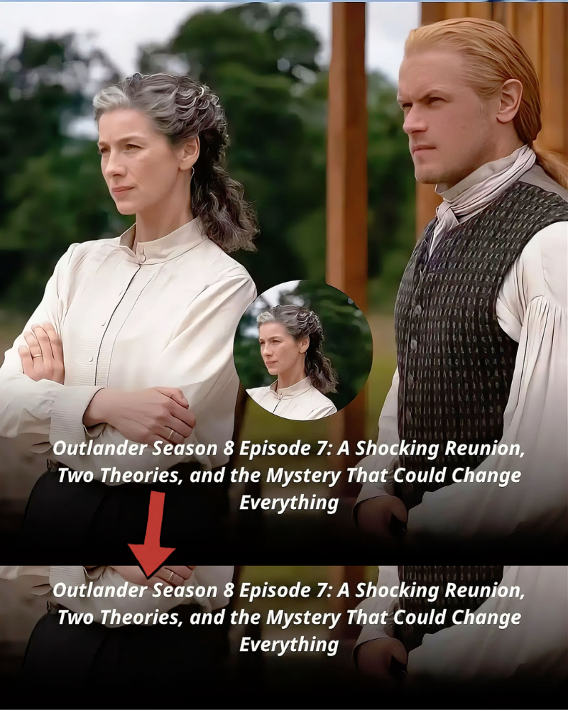 A single moment in the Episode 7 trailer freezes everything—Claire and Jamie staring at someone off-screen like time itself just broke. With only four episodes left in Outlander Season 8, fans are divided between two wild theories: …