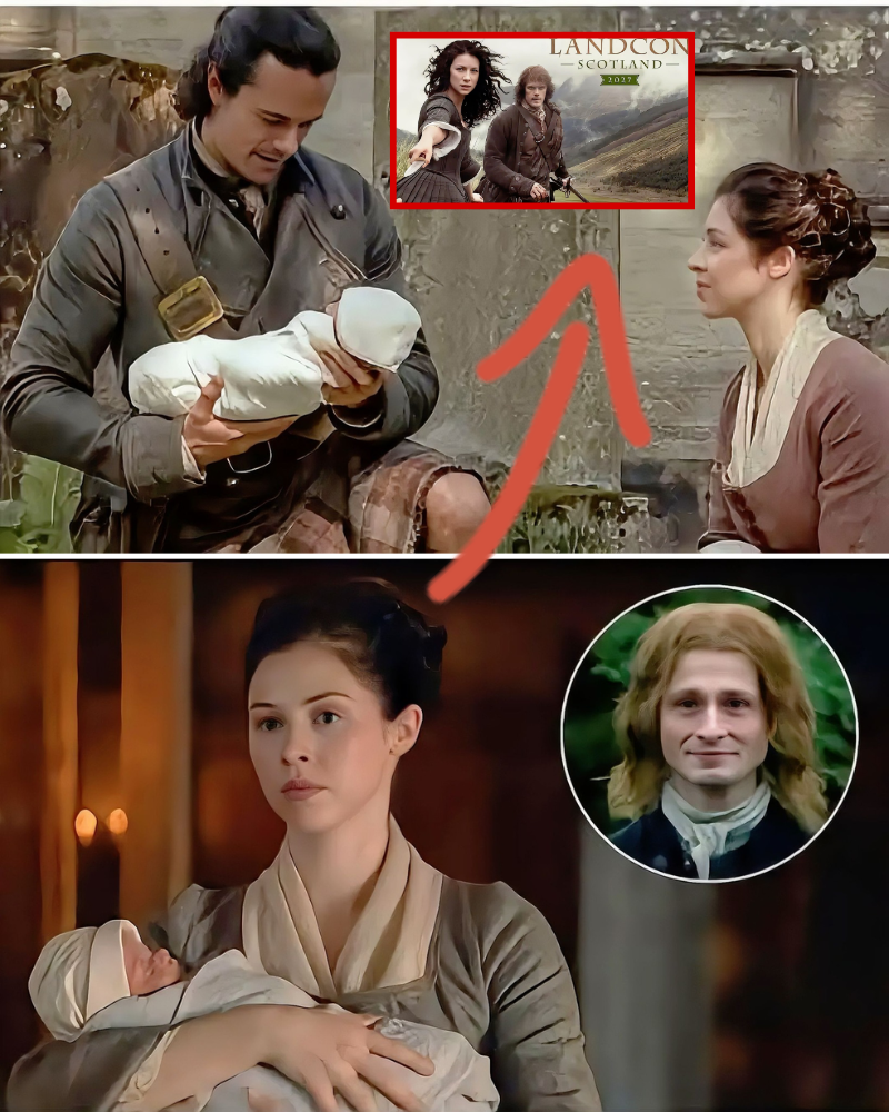 A theory is causing a stir in the Outlander fandom: what if Julia’s baby, William Henry Beauchamp, is actually related to Claire Fraser?