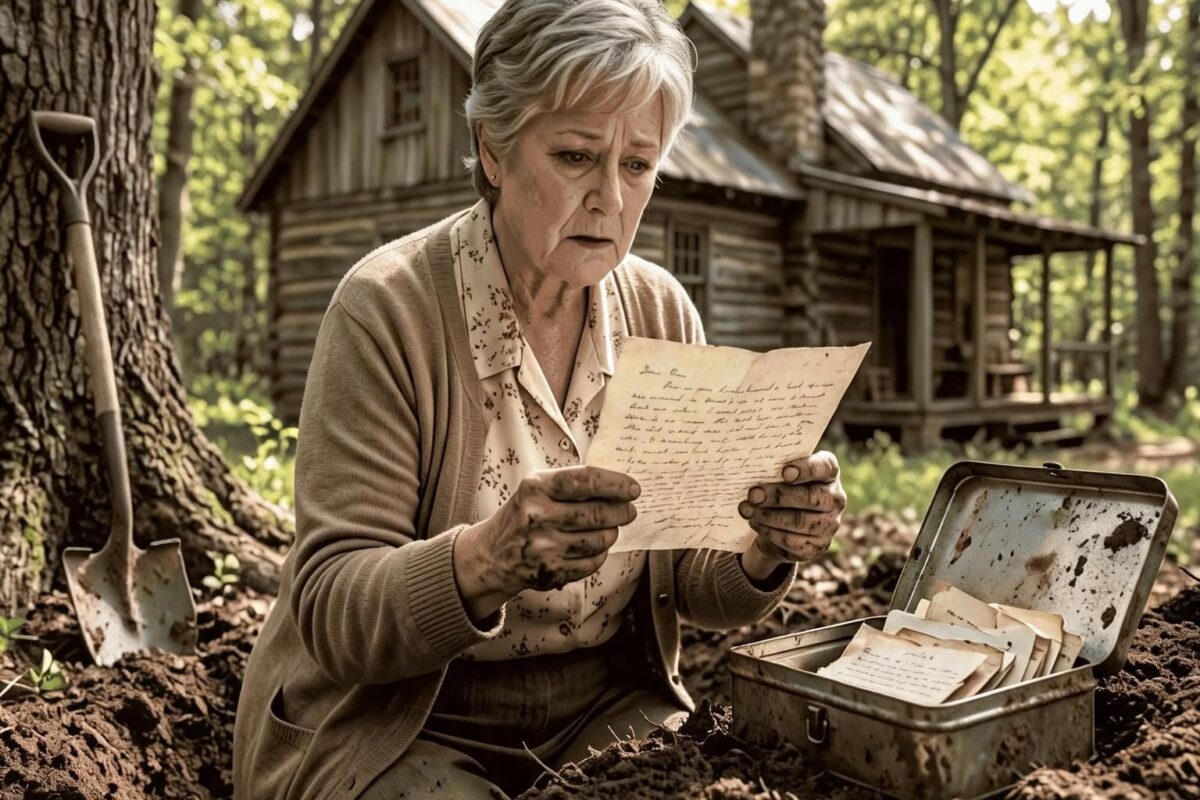 Ex Sold Her Mother’s House — She Drove to Grandma’s Hidden Cabin and Found the Letter He Buried