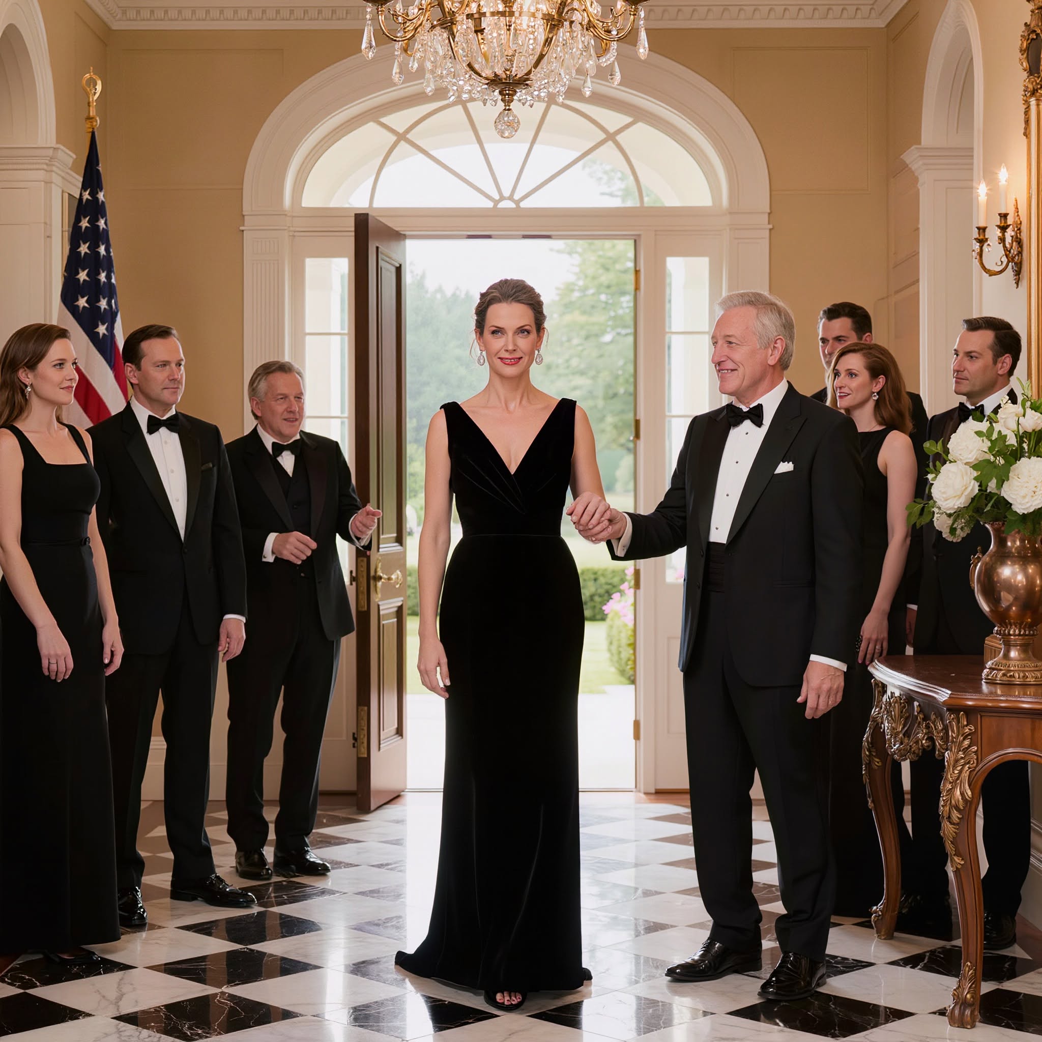 I walked into my husband’s elite black-tie dinner after he whispered that I should not embarrass him, only to watch the powerful host ignore his outstretched hand, rush straight toward me, and expose in one sentence who truly belonged in that room