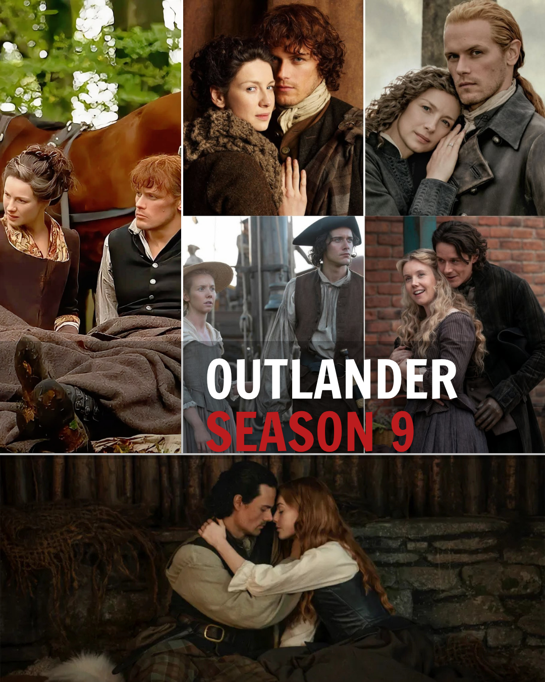 THROUGH TIME AND WAR: THE RARE ‘THEN VS. NOW’ OUTLANDER PHOTOS THAT WILL ABSOLUTELY BREAK YOUR HEART!