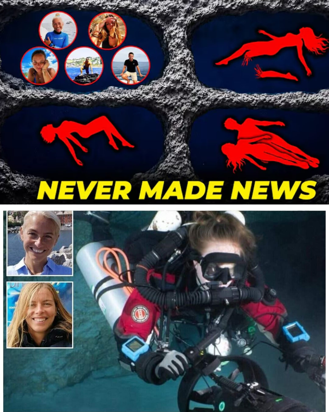 The Maldives Diving Horror They Tried to Forget โ 5 Divers Entered a Cave, Only Bodies Came Back
