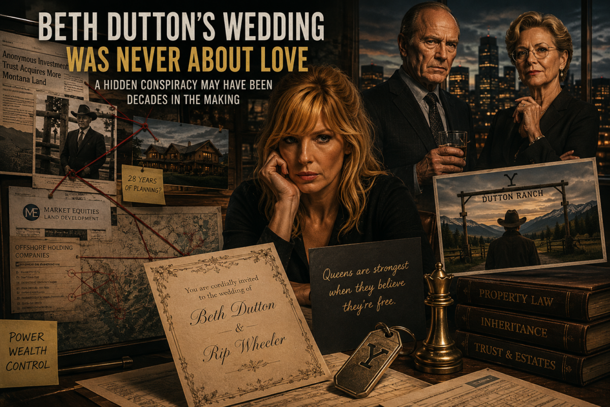 🚨 BREAKING NEWS: Beth Dutton is about to walk down the aisle, but a SHOCKING new theory suggests that Ed Harris and Annette Bening may have been orchestrating the plan for years