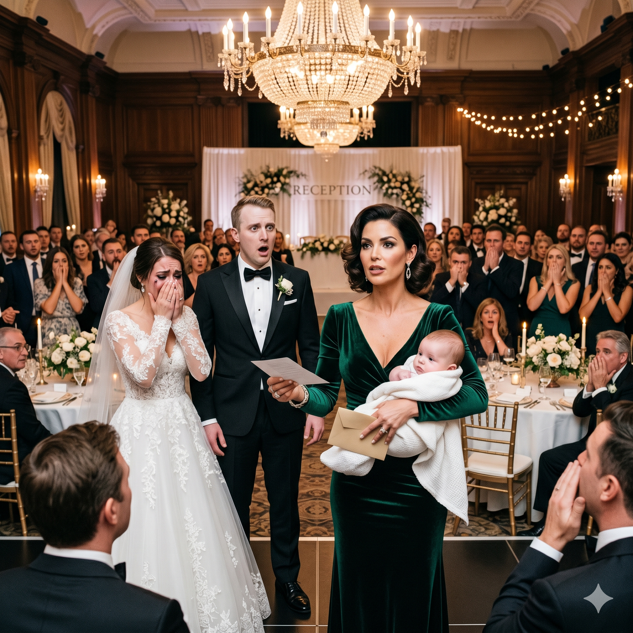 MY EX SAID HIS NEW BRIDE WAS PREGNANT “UNLIKE ME”… THEN I WALKED INTO HIS WEDDING HOLDING HIS DAUGHTER