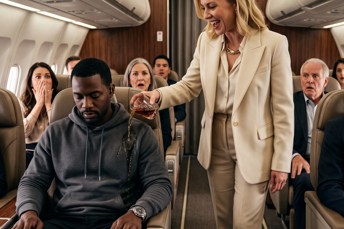 At 30,000 feet, she called him “the help.” By the time the plane hit the tarmac, her entire social and legal standing had been dismantled.