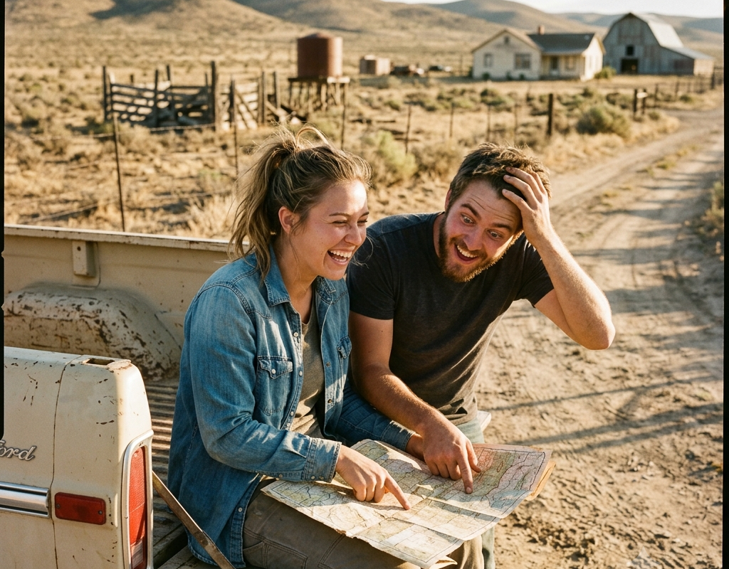 They Laughed When She Inherited a Worthless Desert Plot—Until Her Father’s Old Maps Made Sense