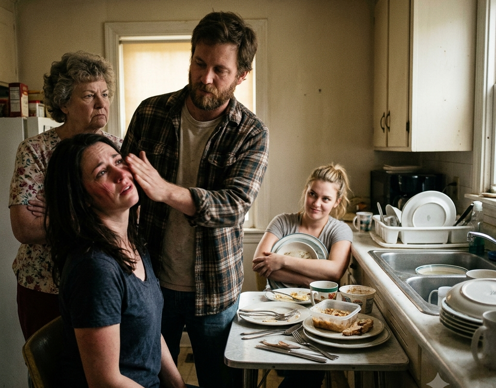Slapped in the face by her husband on their second wedding day for reminding her sister-in-law to wash the dishes, the wealthy wife silently left, only to return two days later, causing her arrogant family to kneel and beg for mercy amidst the horrific collapse of their multi-million dollar fortune