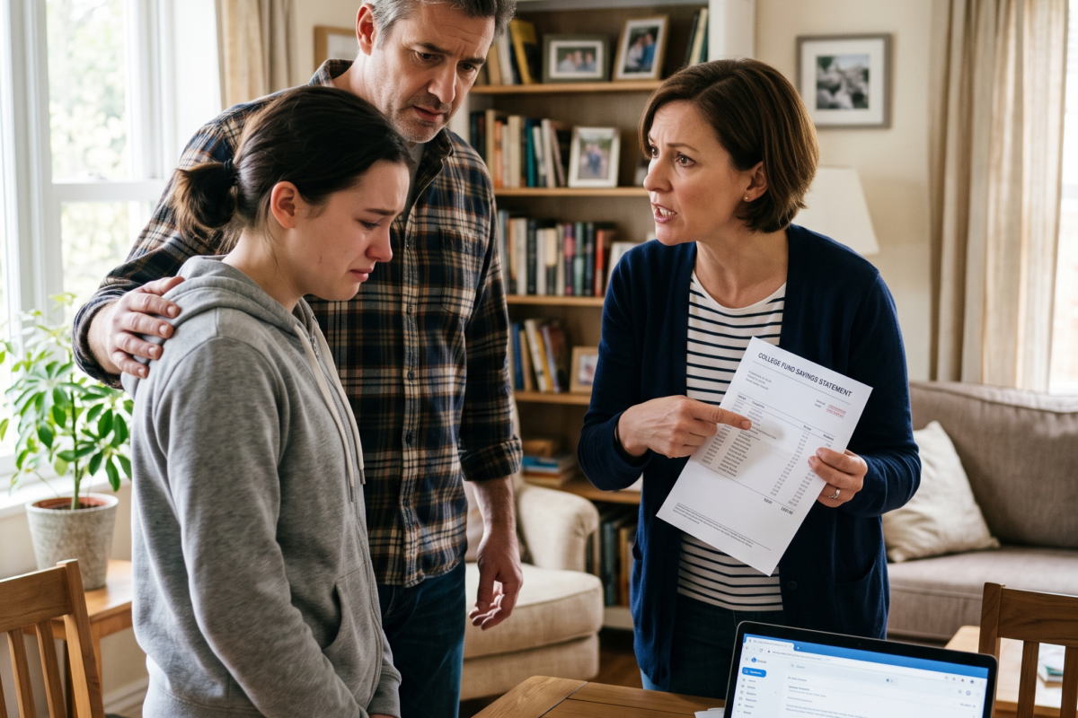 My Parents Said My Child Had to Donate to Cousin’s College Fund… Then I Showed Them Who Emptied Mine